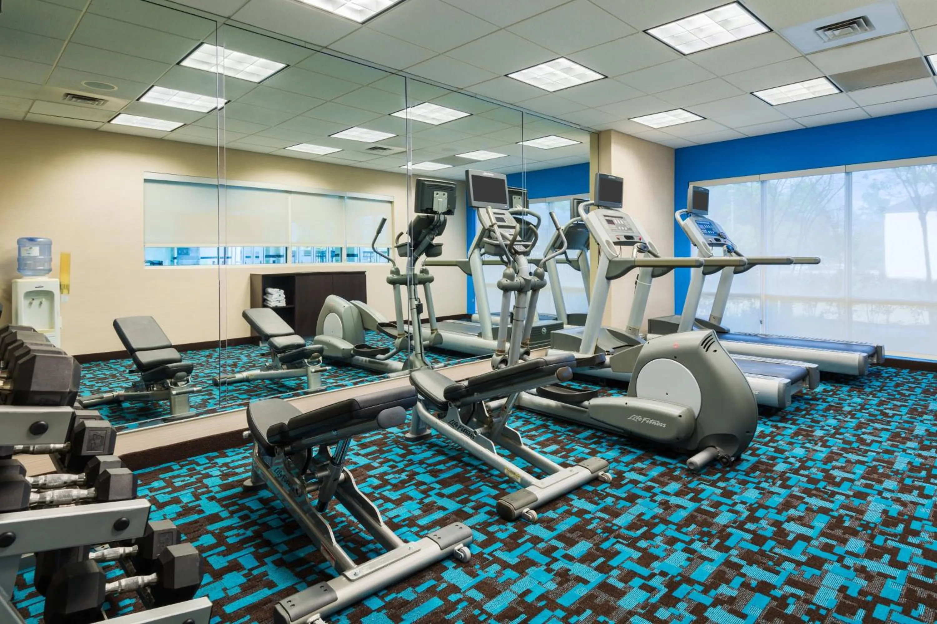 Fitness centre/facilities in Fairfield by Marriott Inn and Suites Augusta Fort Eisenhower Area