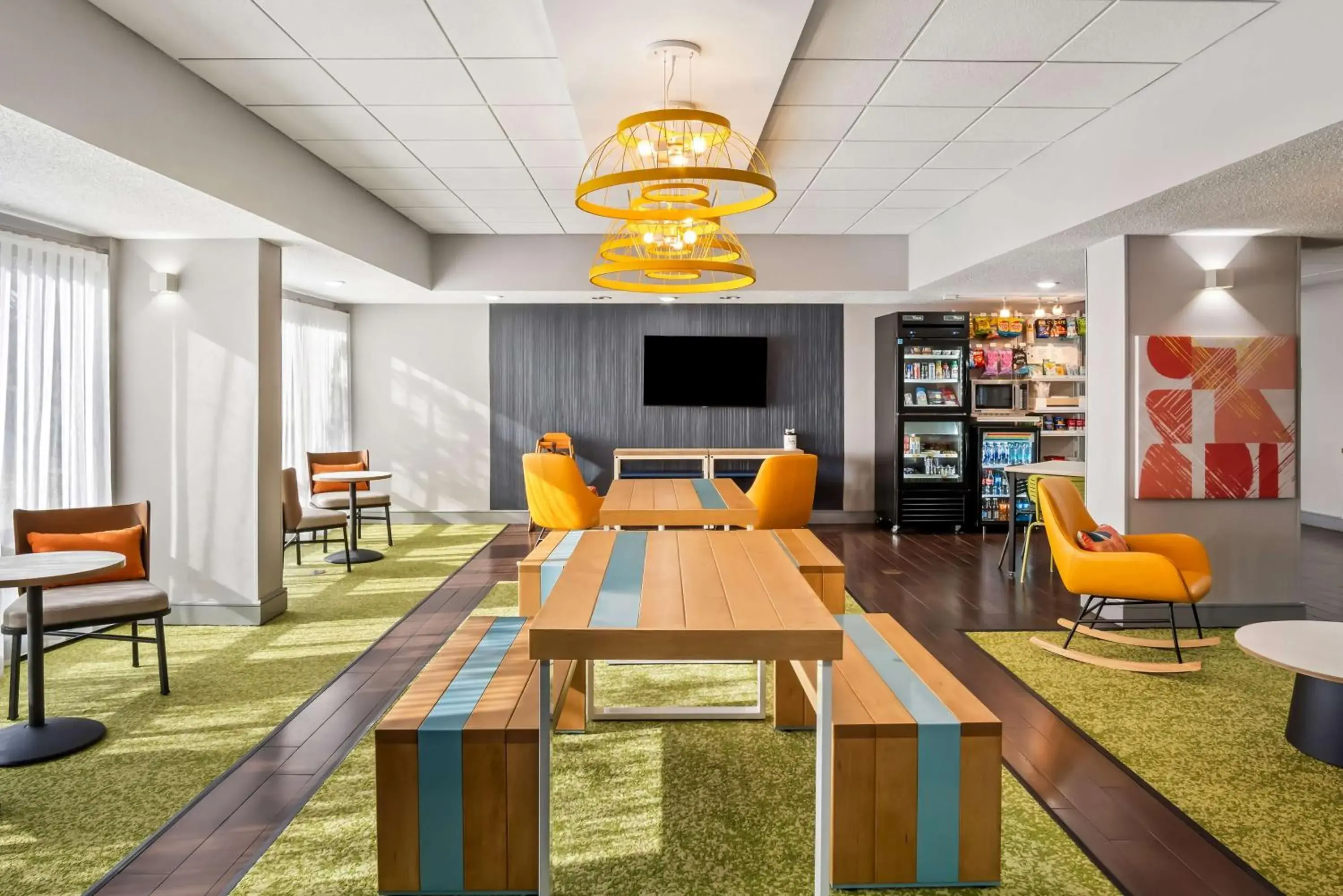 Lobby or reception in Spark By Hilton Stevensville Lobby or reception in Spark By Hilton Stevensville