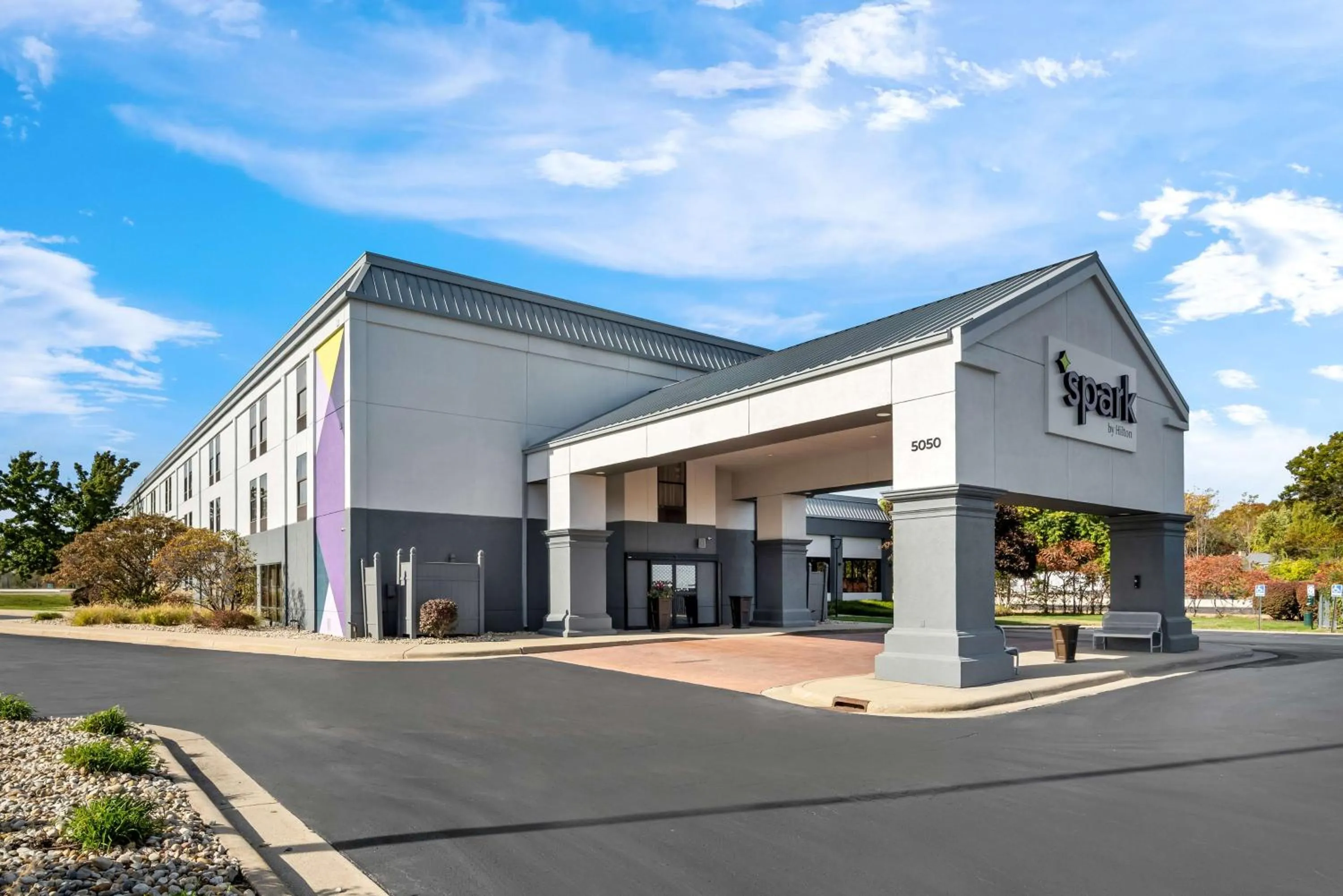 Property building in Spark By Hilton Stevensville