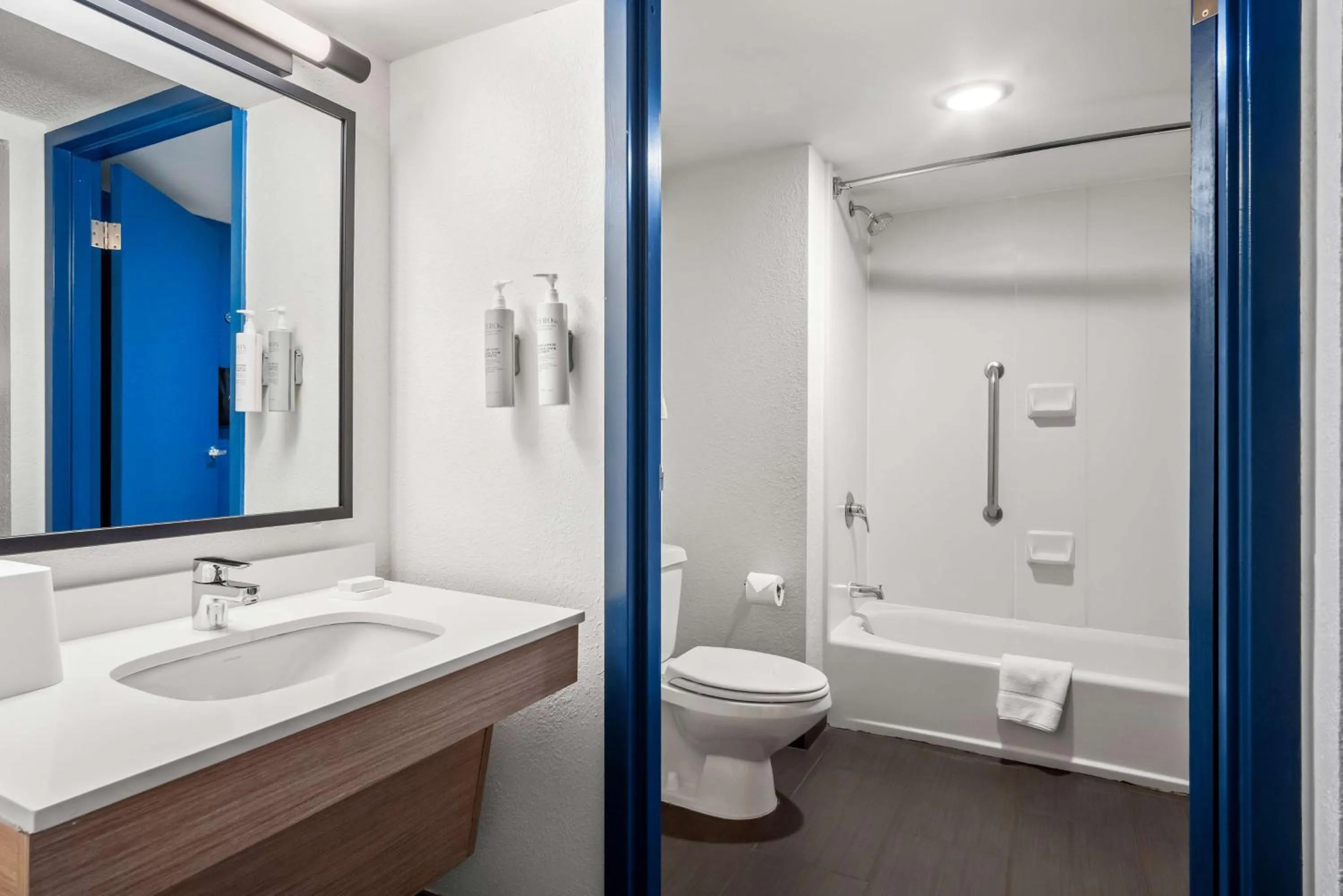 Bathroom in Spark By Hilton Stevensville