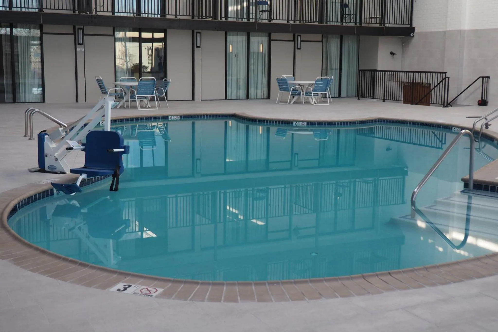 Swimming pool in Holiday Inn Harrisburg I-81 Hershey Area by IHG