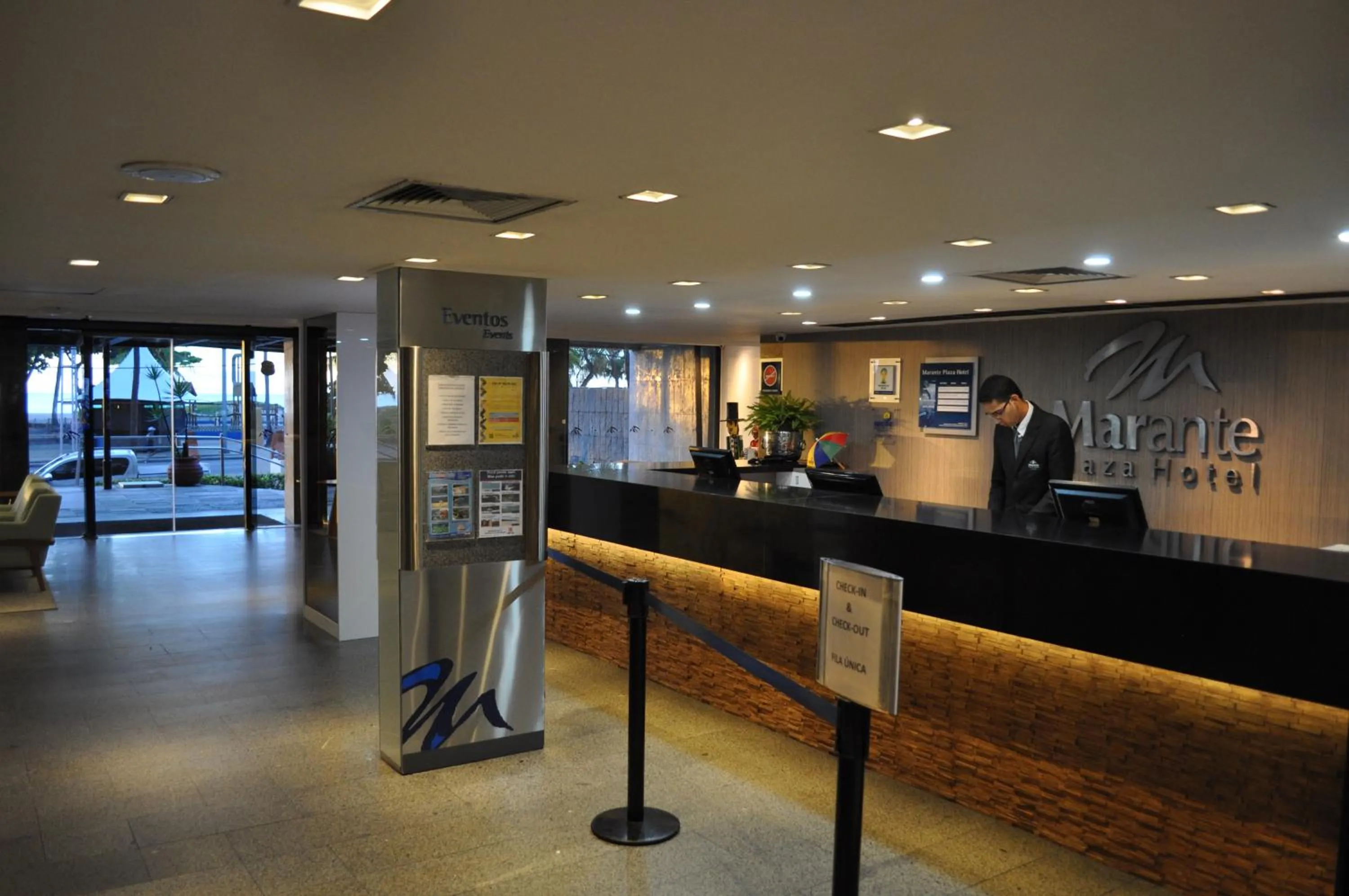 Lobby or reception in Marante Plaza Hotel