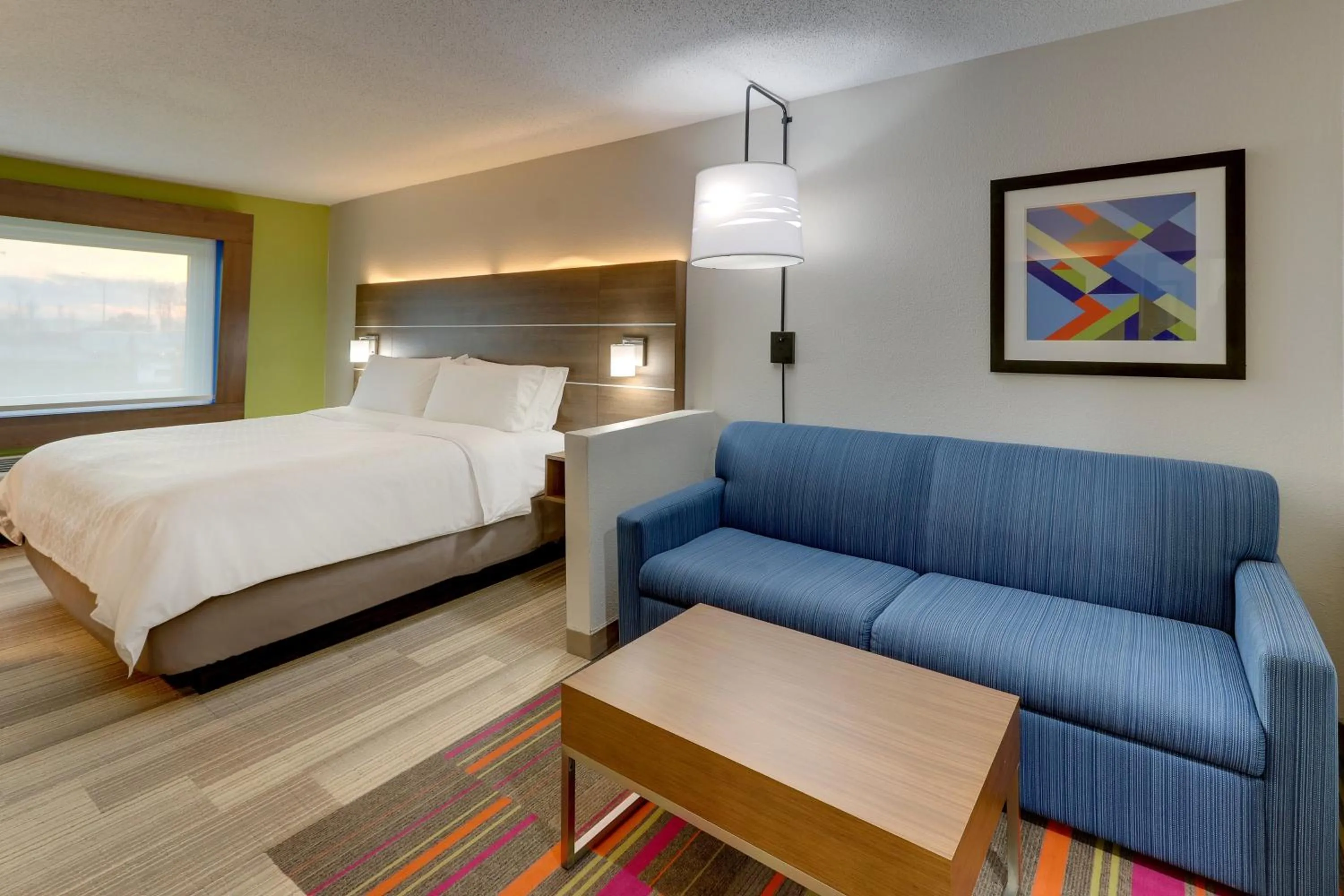 Photo of the whole room, Bed in Holiday Inn Express & Suites Greenville Airport i85 by IHG