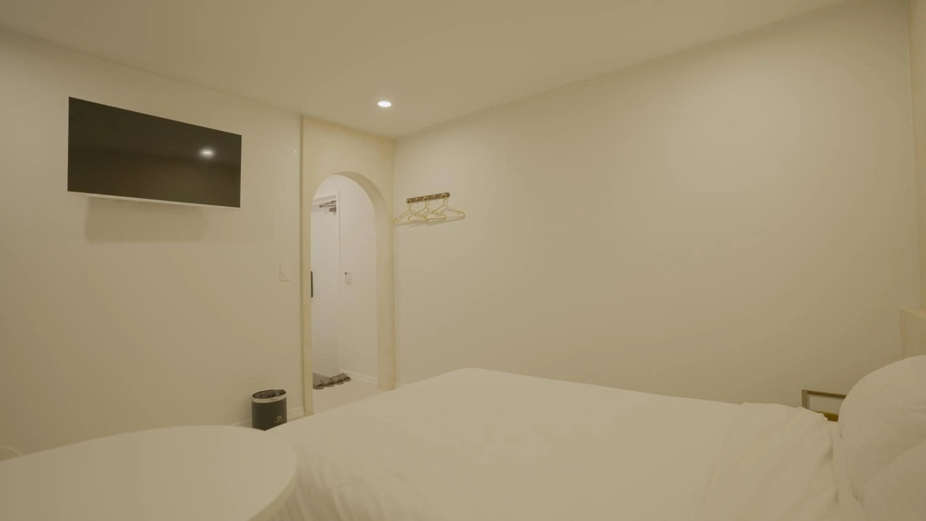 Bed in Jeju Stay Hotel