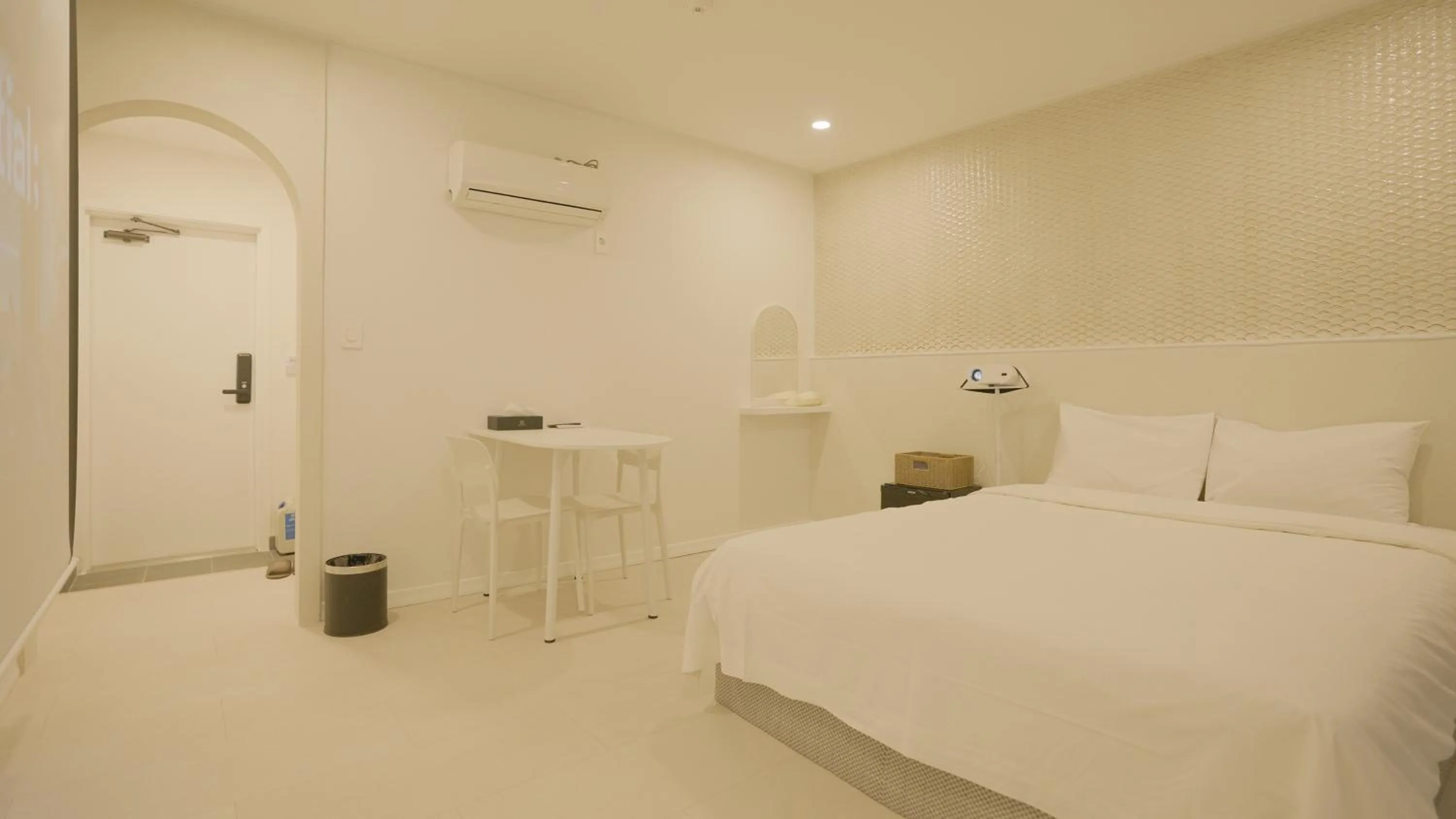 Bed in Jeju Stay Hotel