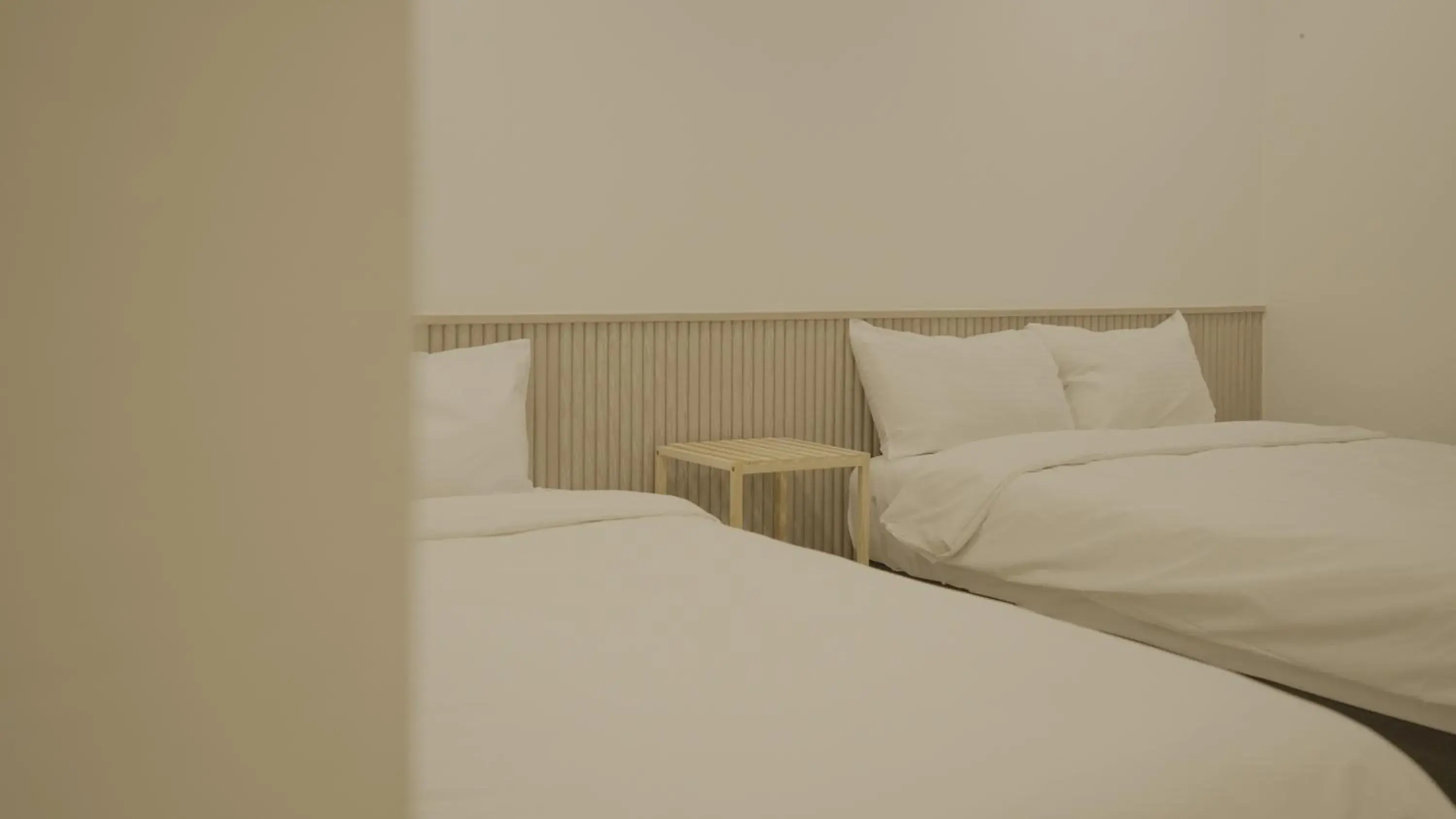 Bed in Jeju Stay Hotel Bed in Jeju Stay Hotel