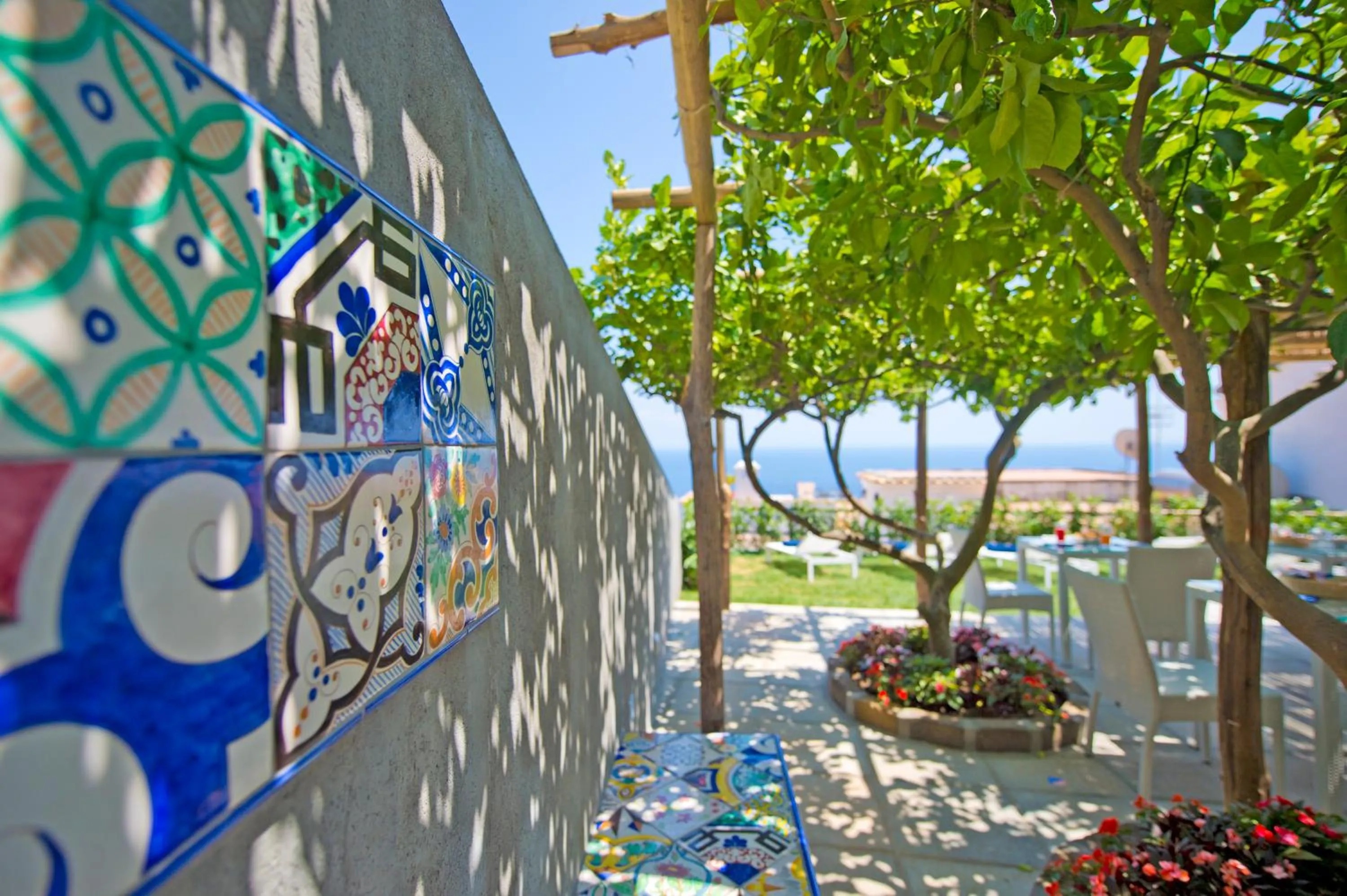 Garden in Albadamare Boutique Hotel
