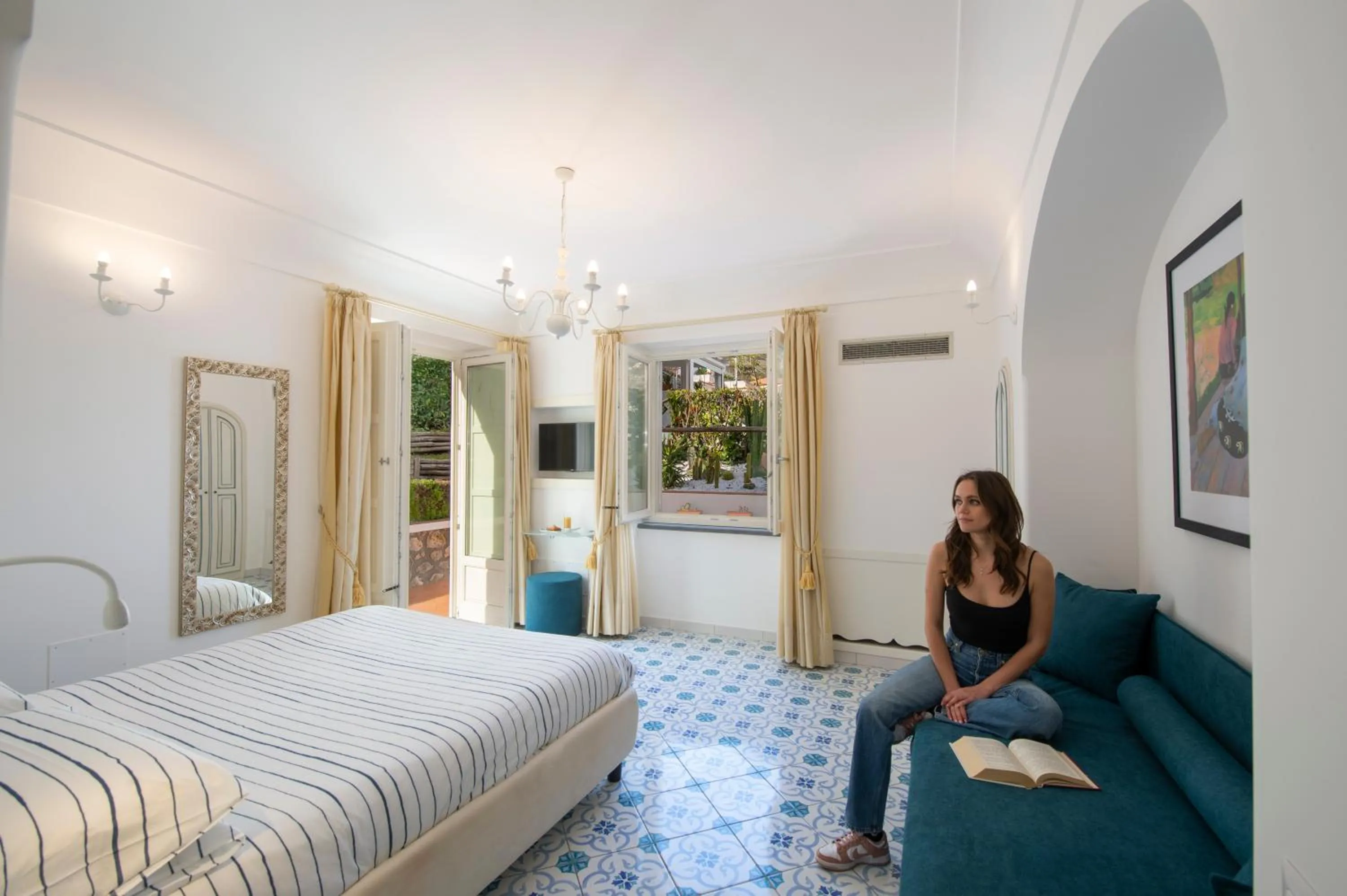 Bedroom, Bed in Albadamare Boutique Hotel