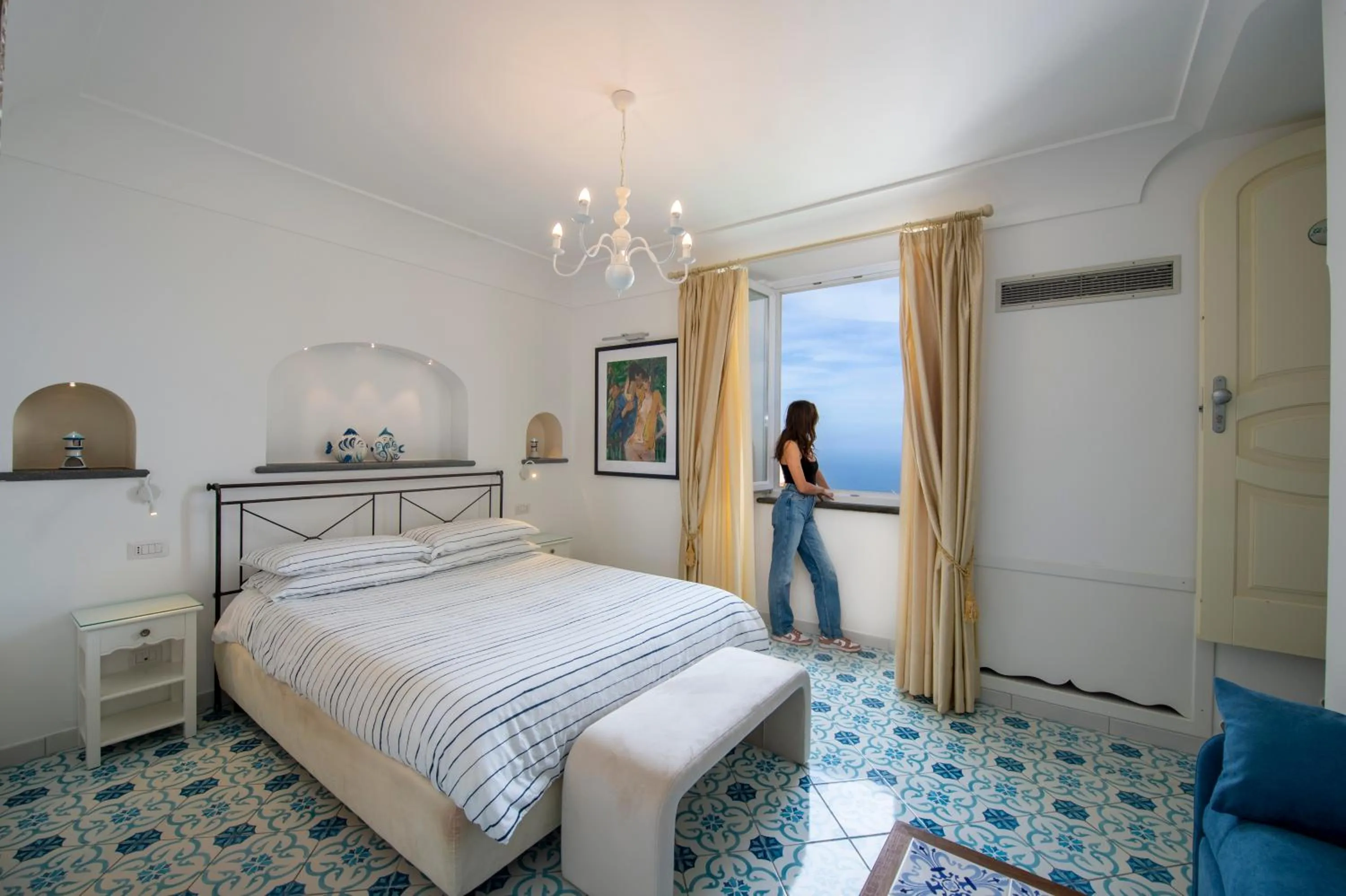 Bed in Albadamare Boutique Hotel