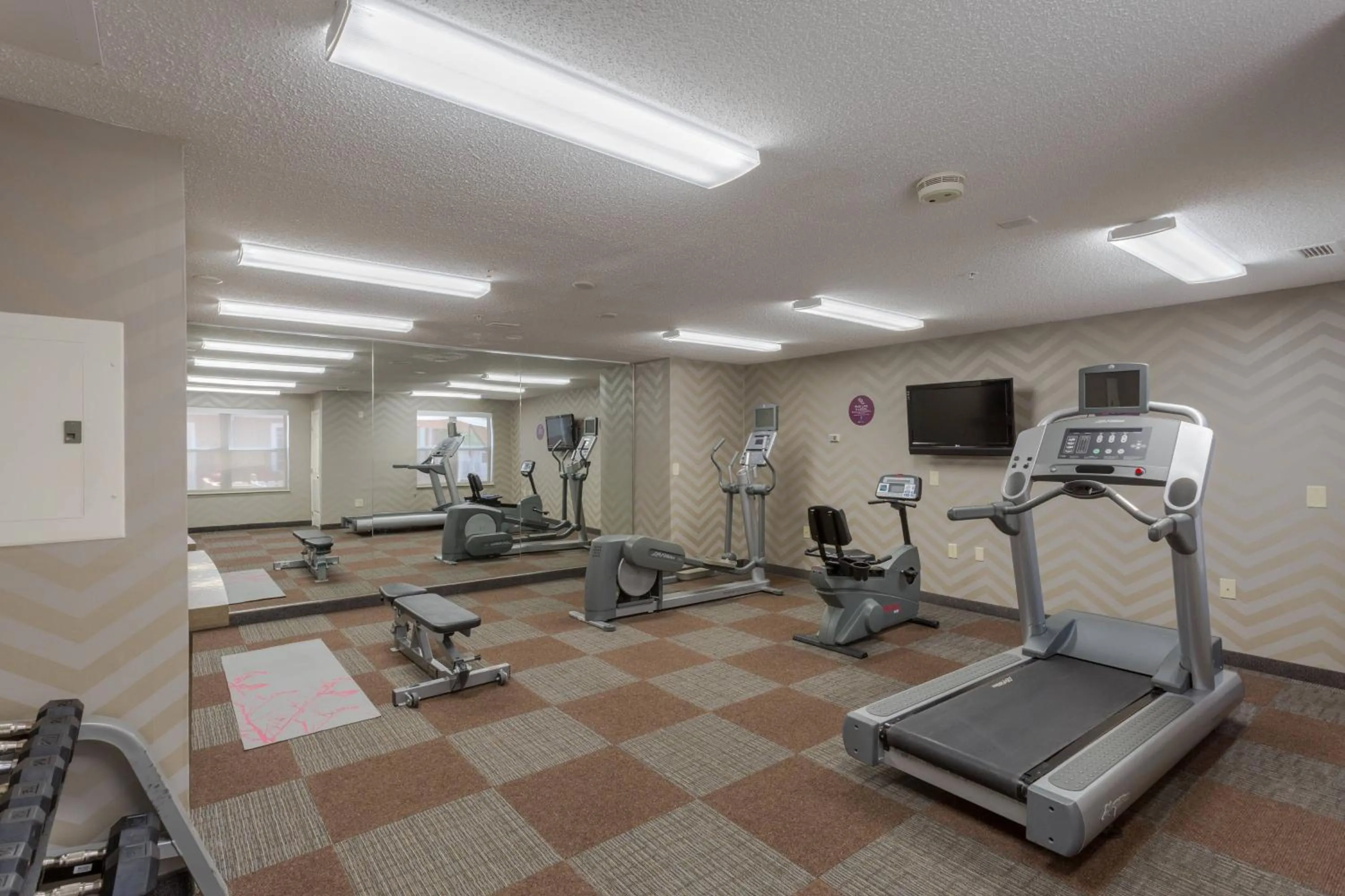 Fitness centre/facilities in Residence Inn by Marriott Rocky Mount