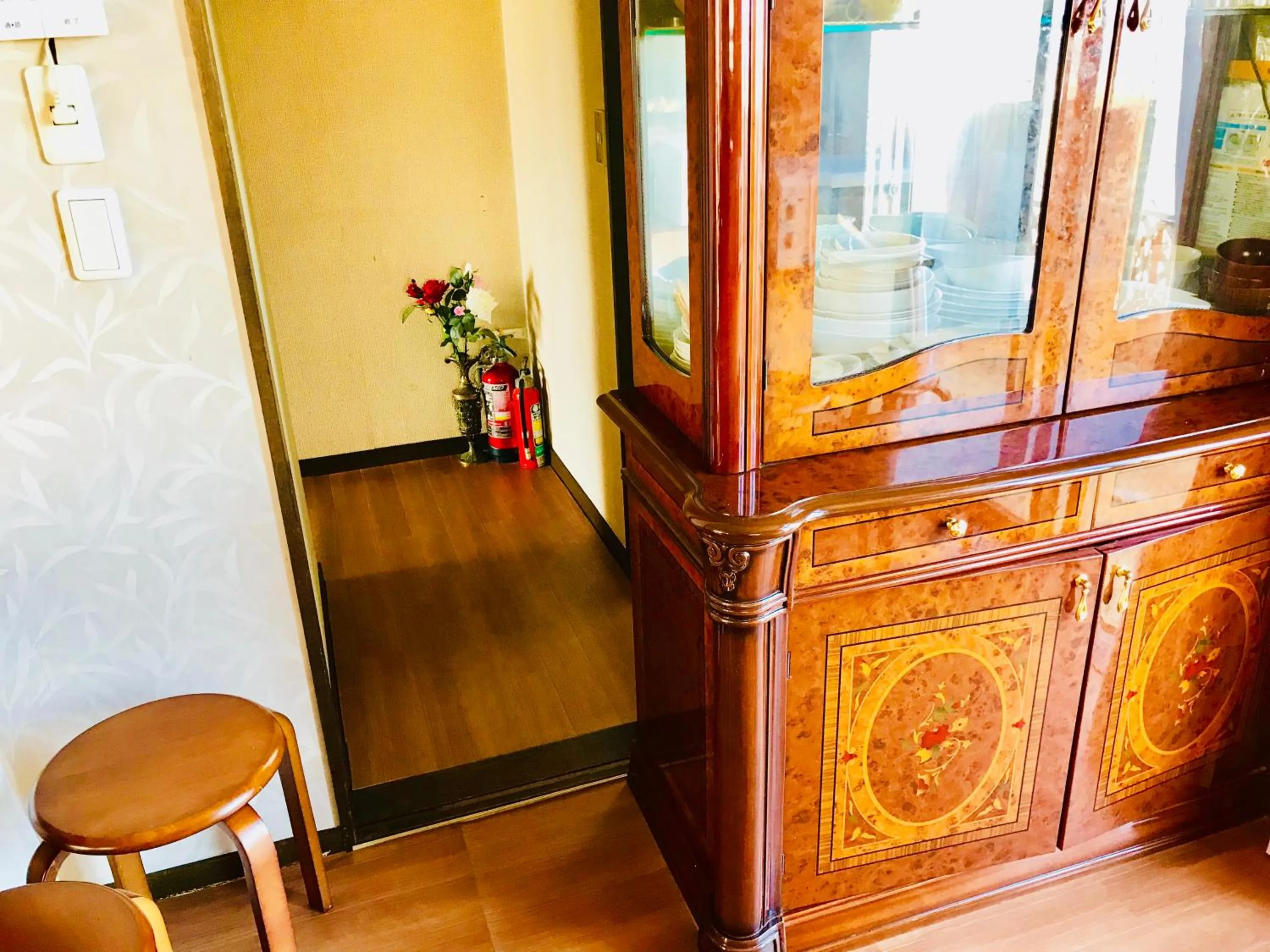 Communal lounge/ TV room in Minshuku Kaikeibo