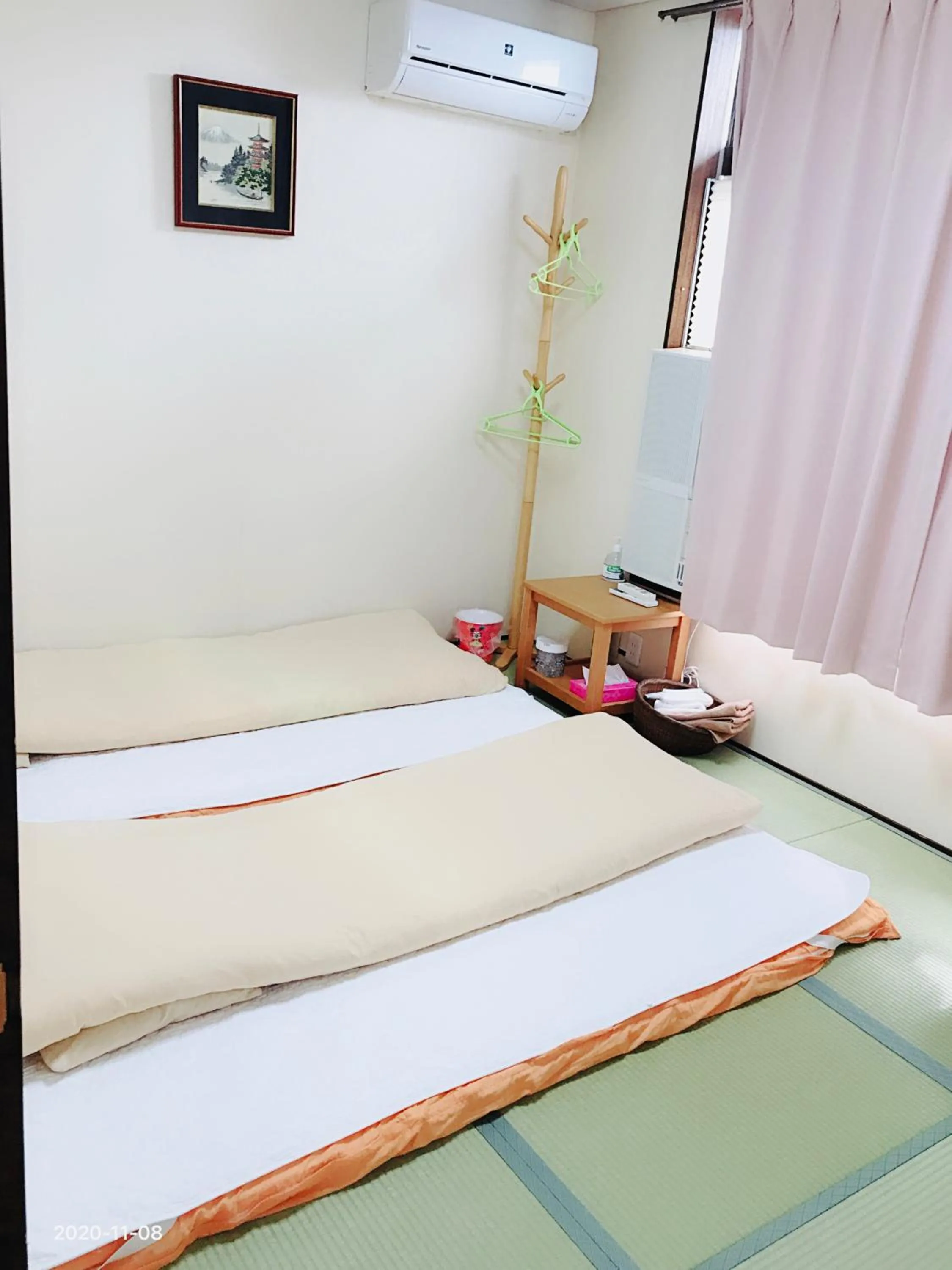 Photo of the whole room, Bed in Minshuku Kaikeibo