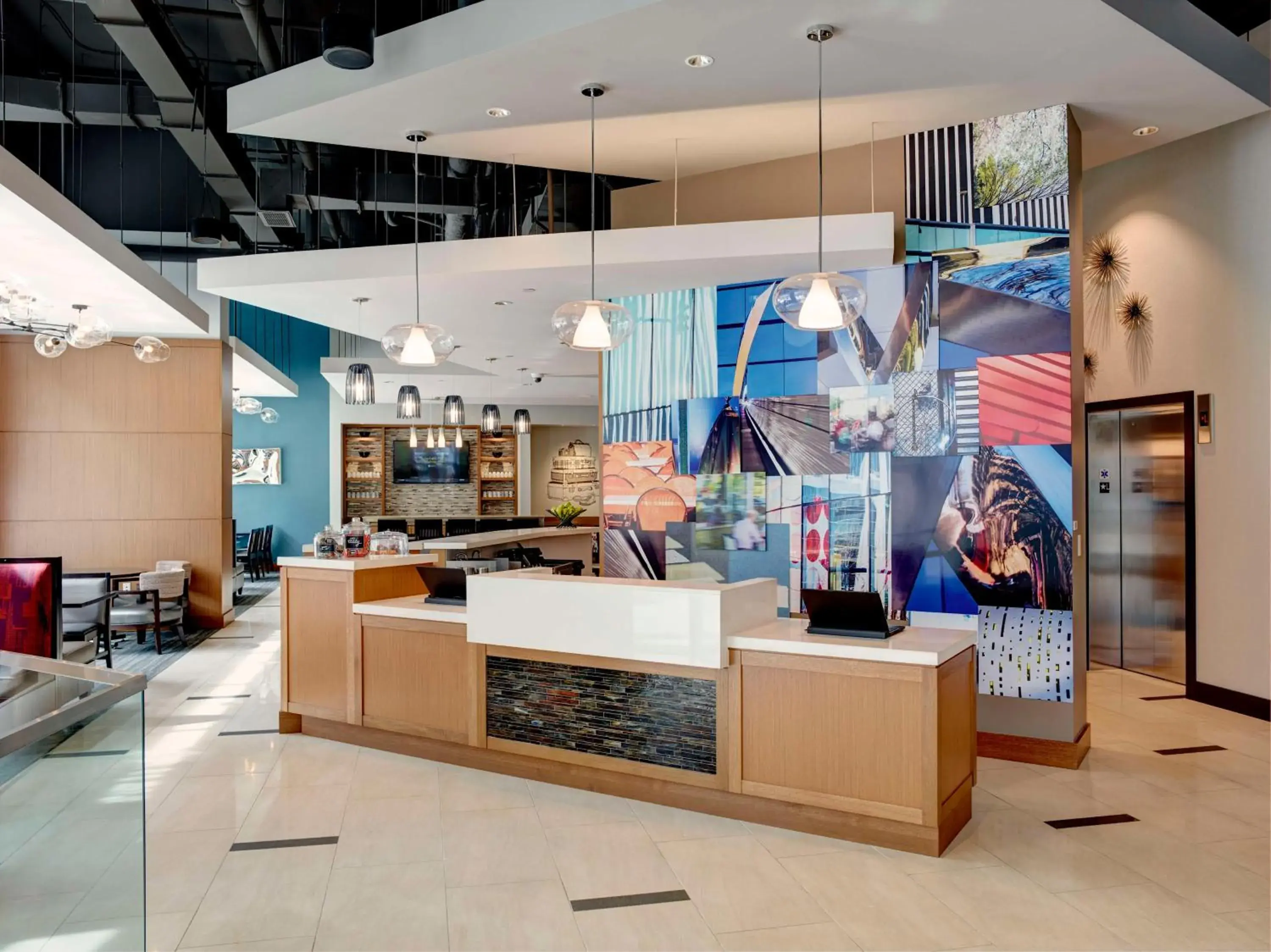 Lobby or reception in Hyatt Place Arlington Courthouse Lobby or reception in Hyatt Place Arlington Courthouse