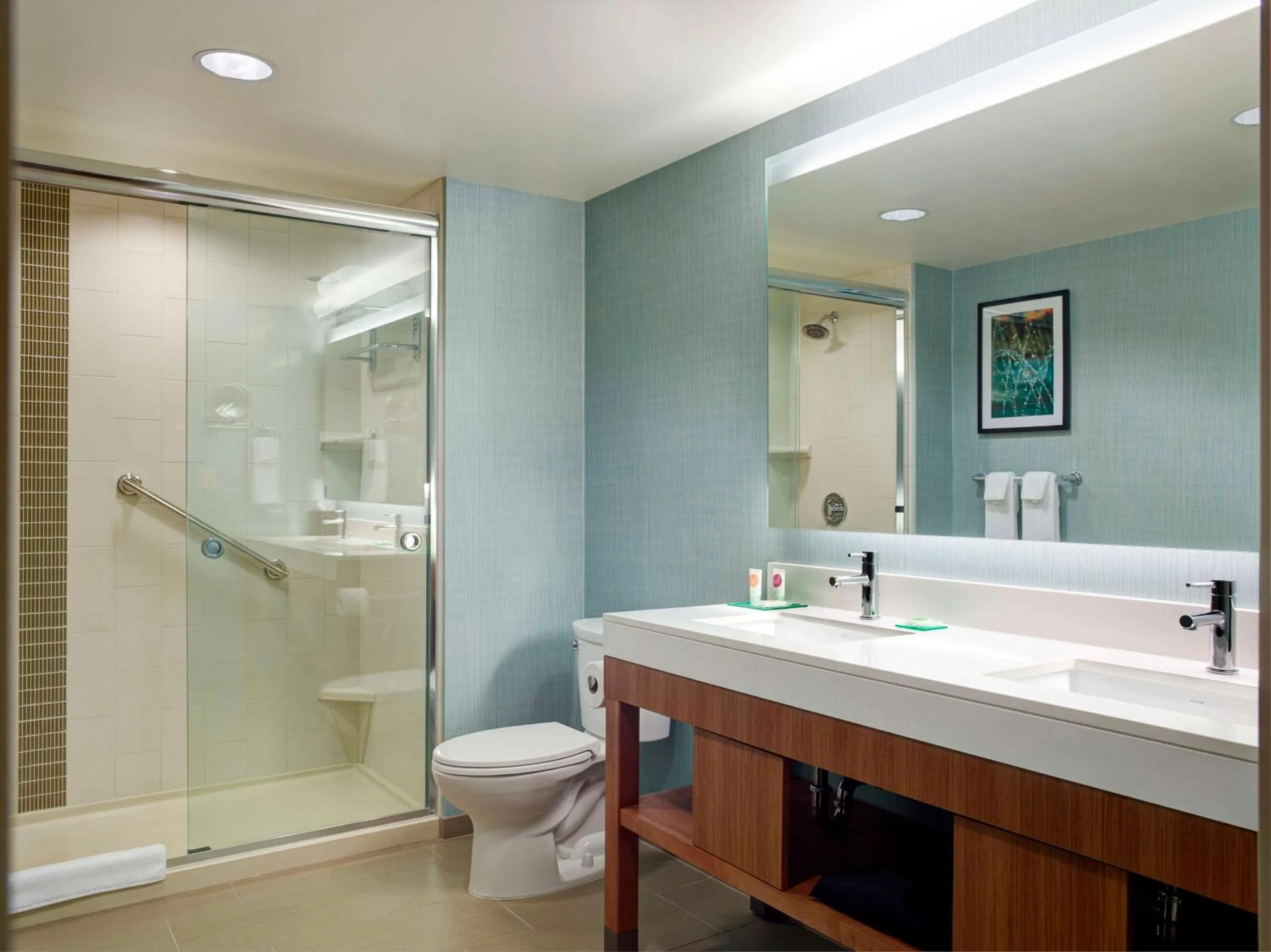 Bathroom in Hyatt Place Arlington Courthouse