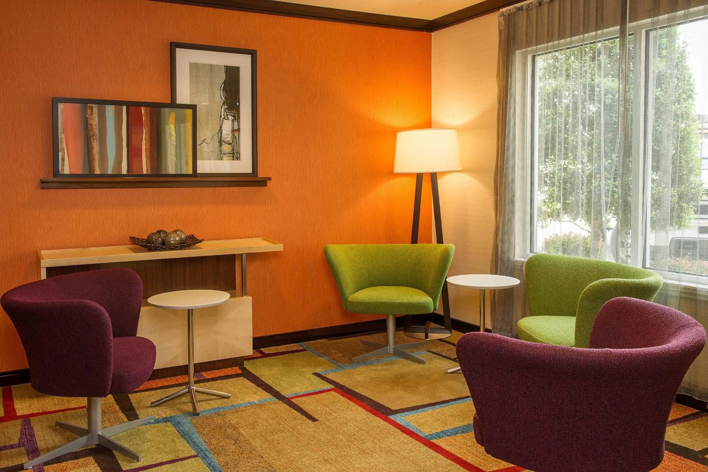 Lobby or reception in Fairfield Inn and Suites Wilson