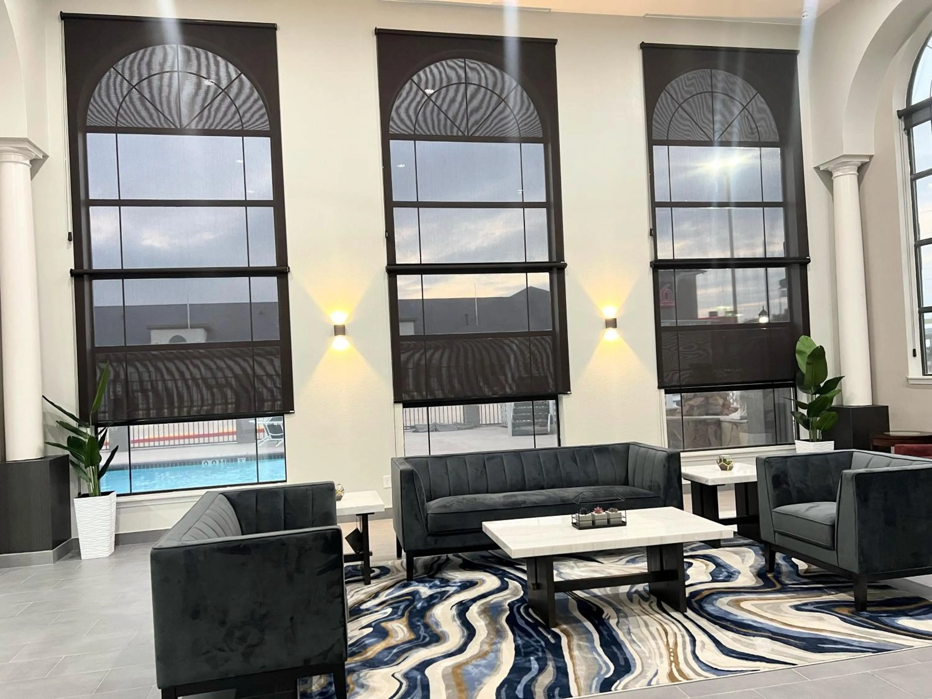 Lobby or reception in Motel 6-Brenham, TX