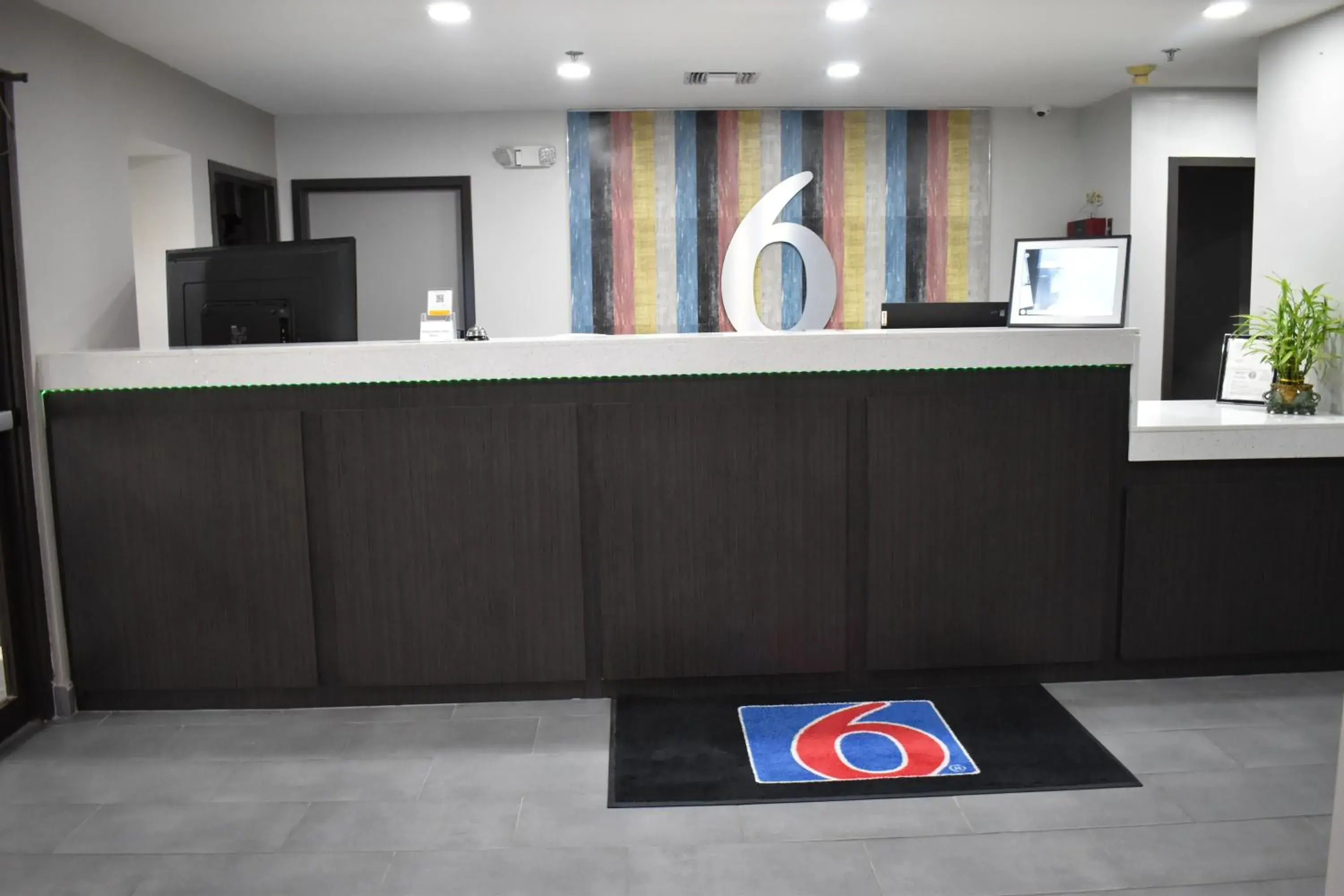 Lobby or reception in Motel 6-Brenham, TX Lobby or reception in Motel 6-Brenham, TX