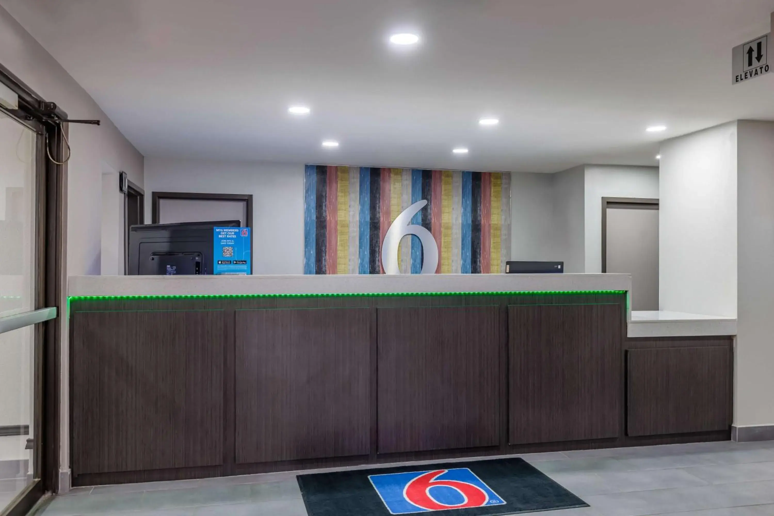 Lobby or reception in Motel 6-Brenham, TX Lobby or reception in Motel 6-Brenham, TX
