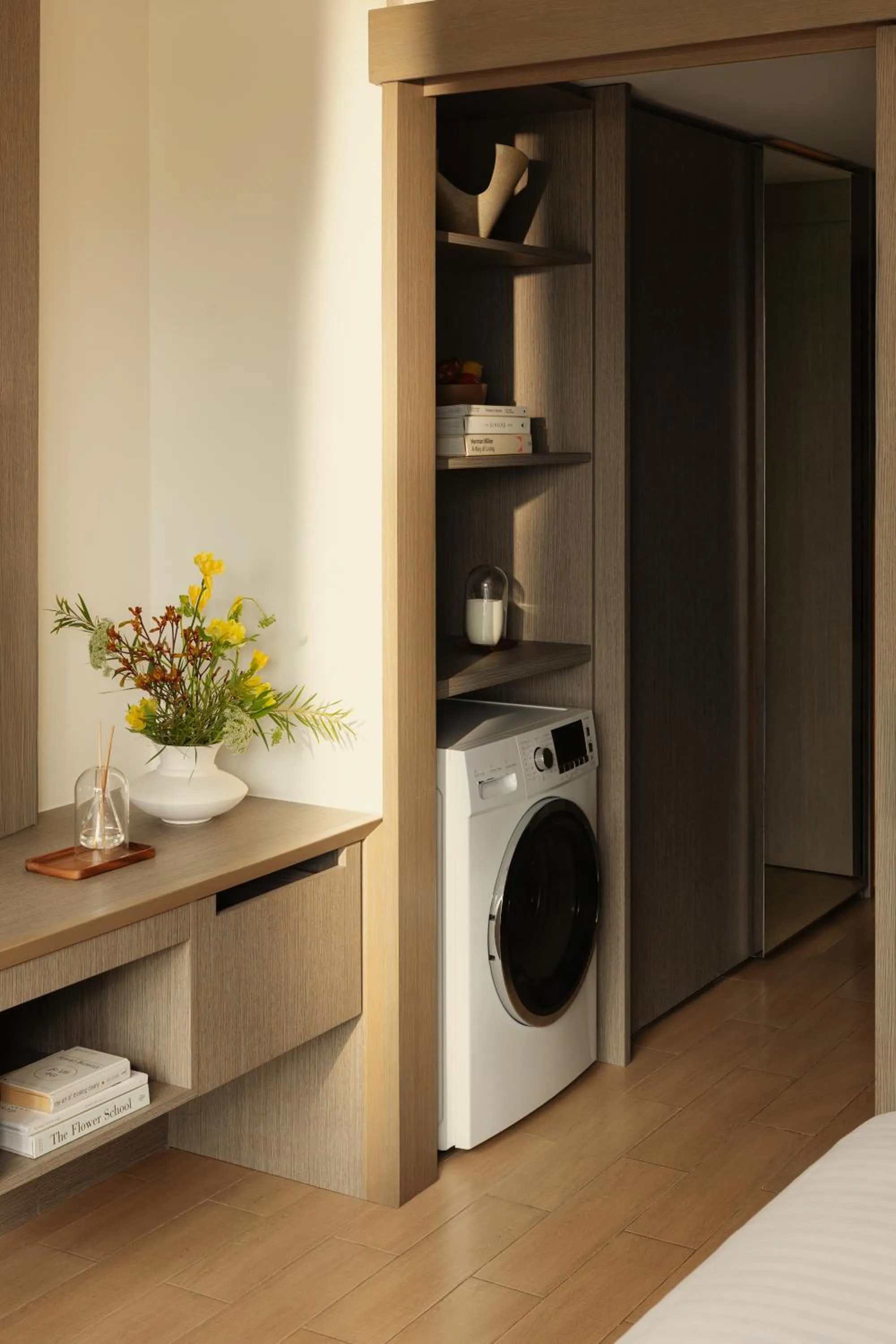 wardrobe in Oasia Residence Singapore by Far East Hospitality