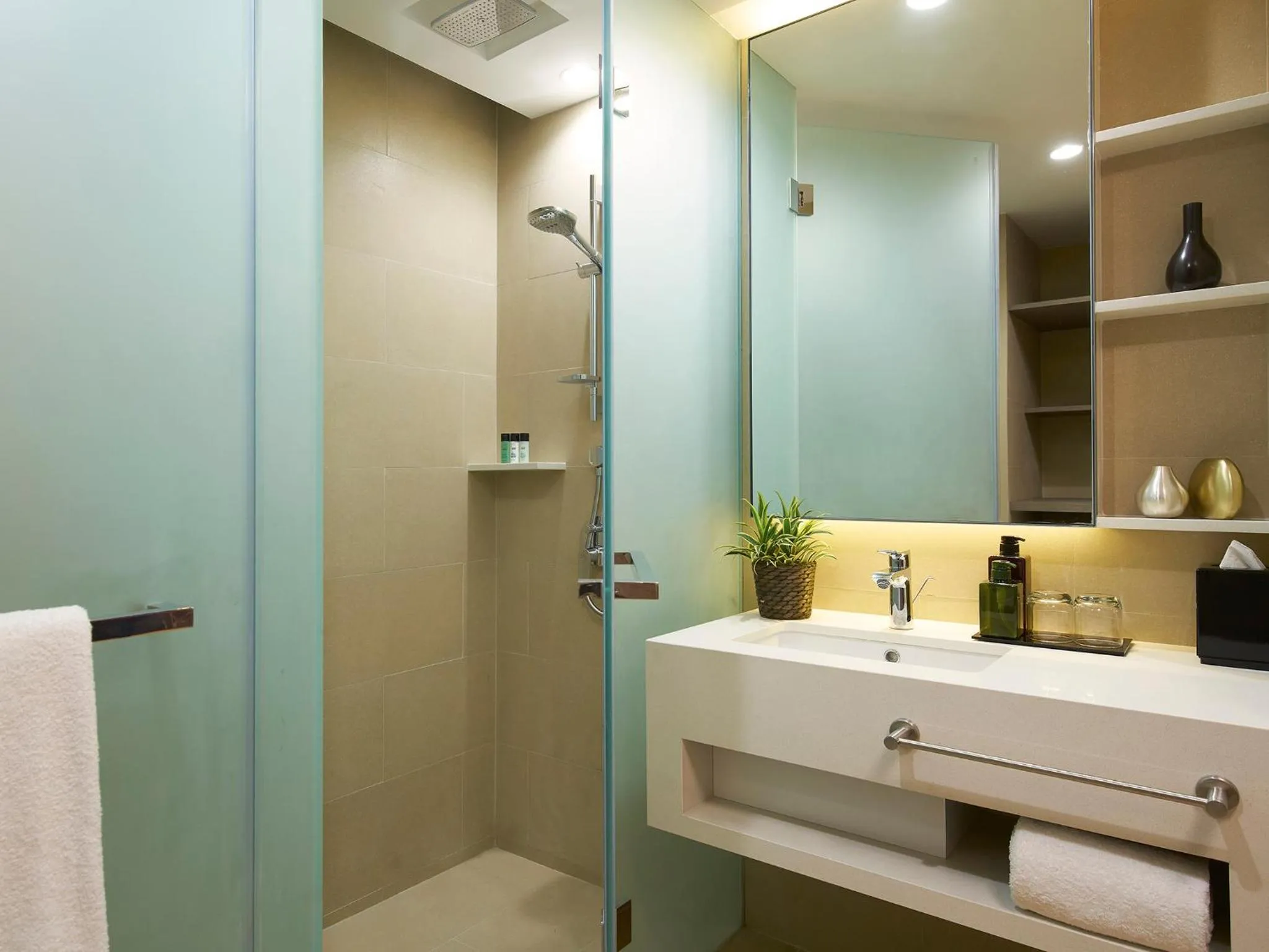 Bathroom in Oasia Residence Singapore by Far East Hospitality