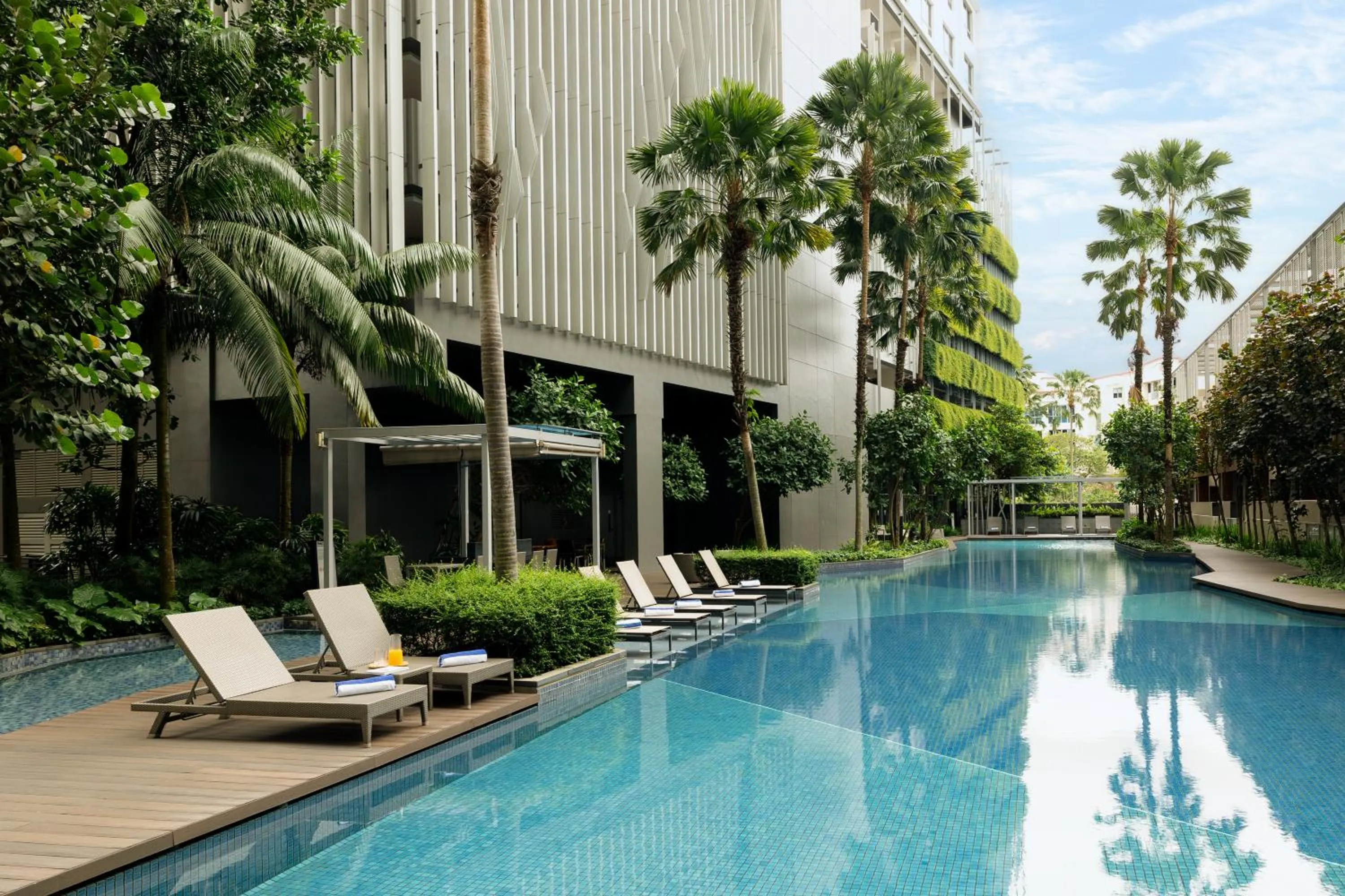 Property building in Oasia Residence Singapore by Far East Hospitality
