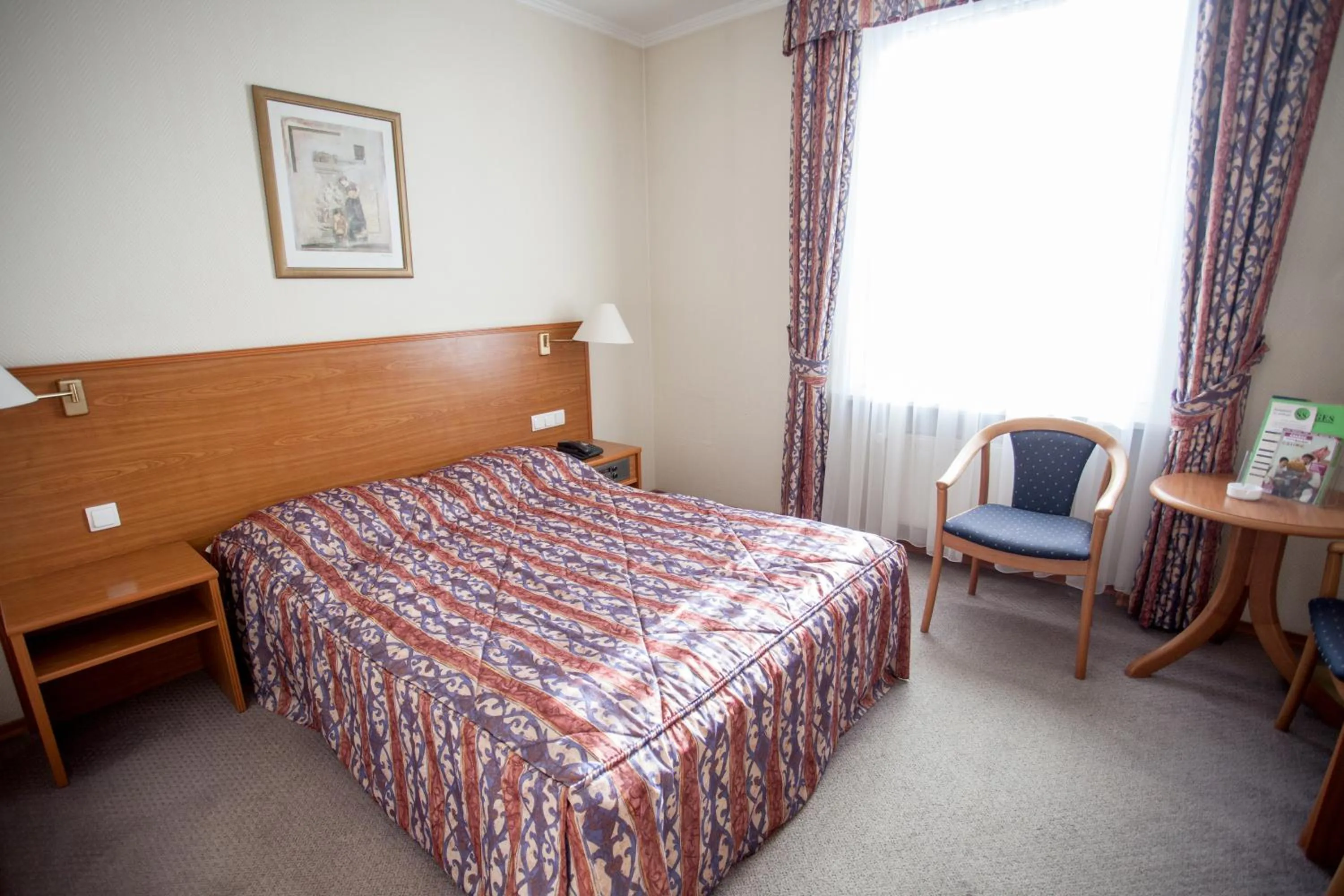 Bed in Hotel Szydłowski