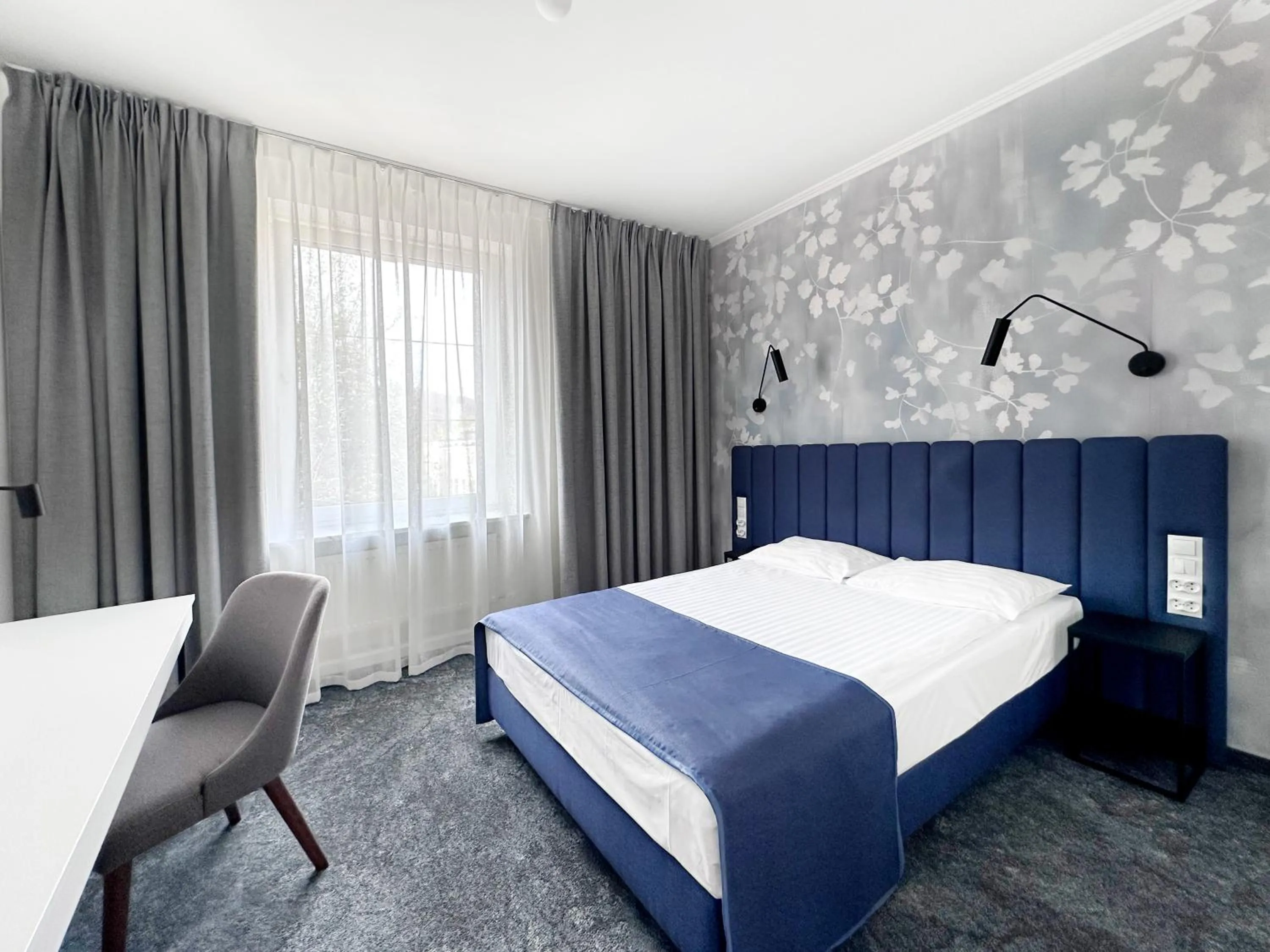 Bed in Hotel Szydłowski