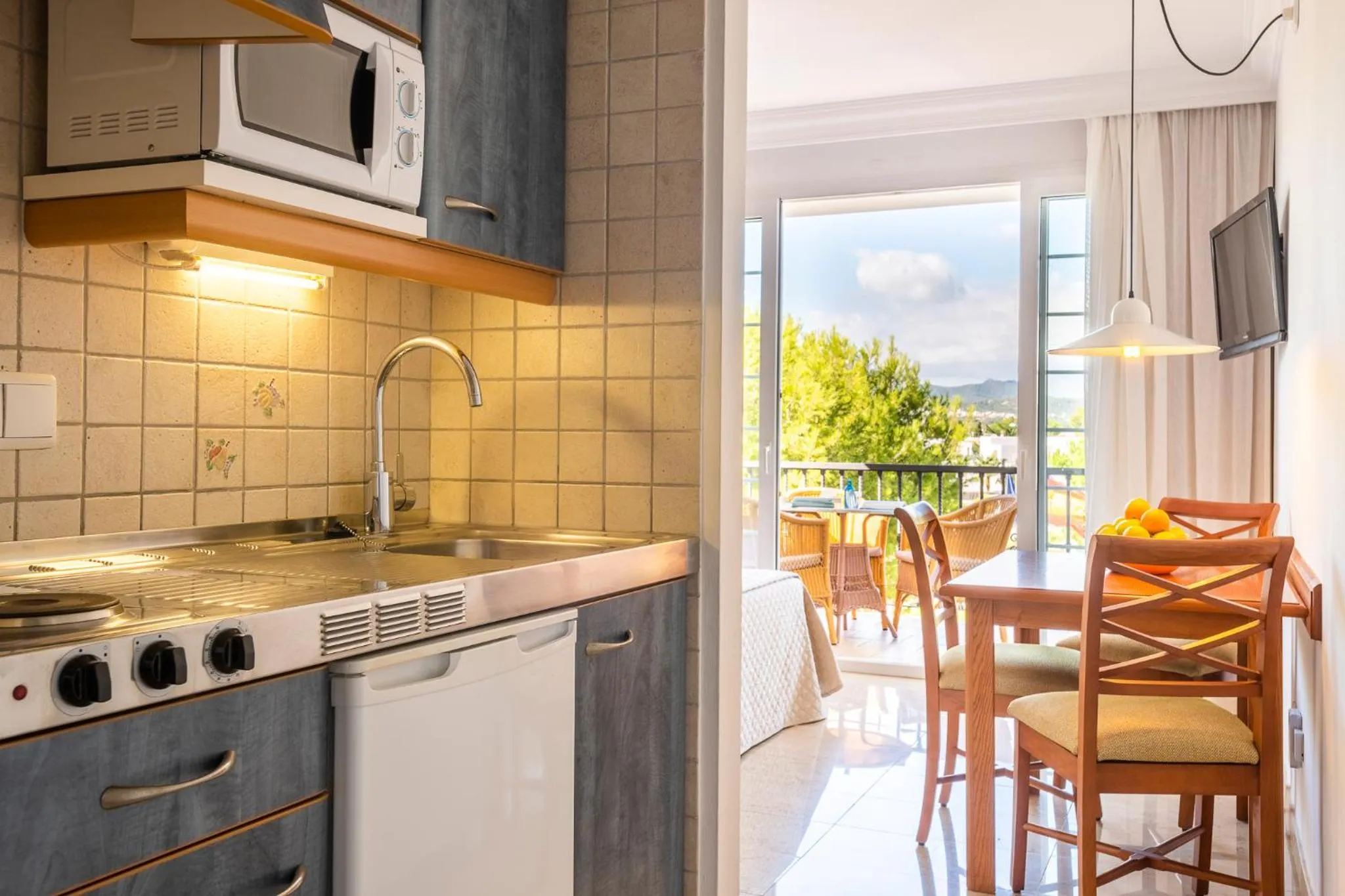 kitchen in Inturotel Sa Marina