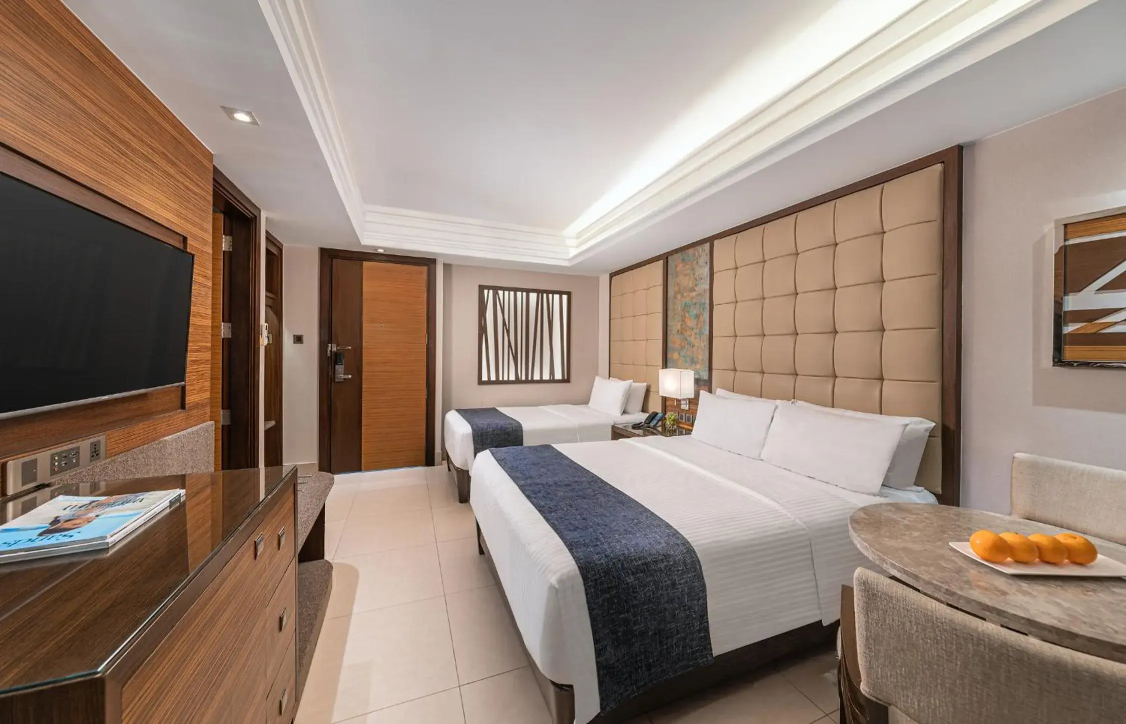 Bed in Henann Prime Beach Resort Bed in Henann Prime Beach Resort