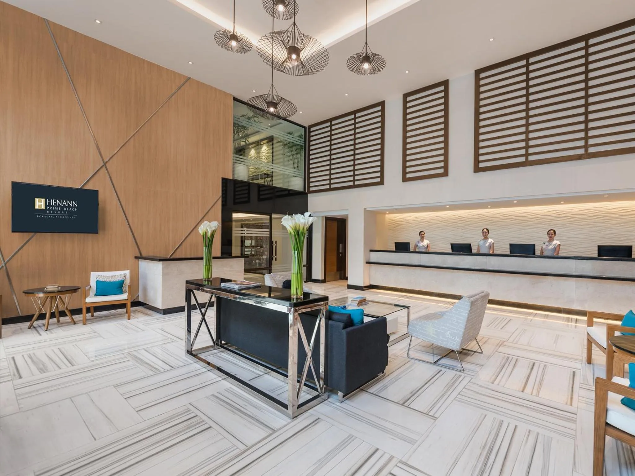 Lobby or reception in Henann Prime Beach Resort