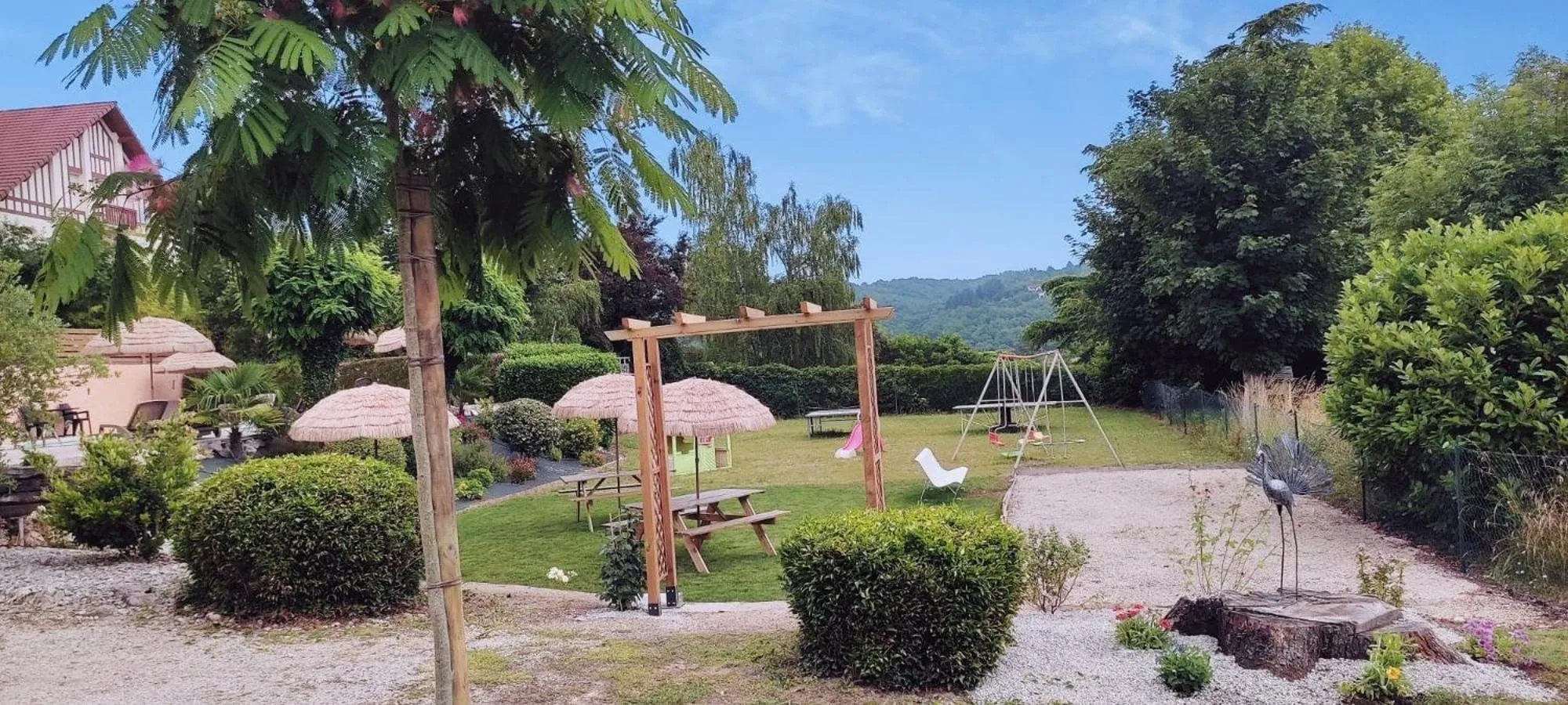 Garden in Hotel Belle Vue