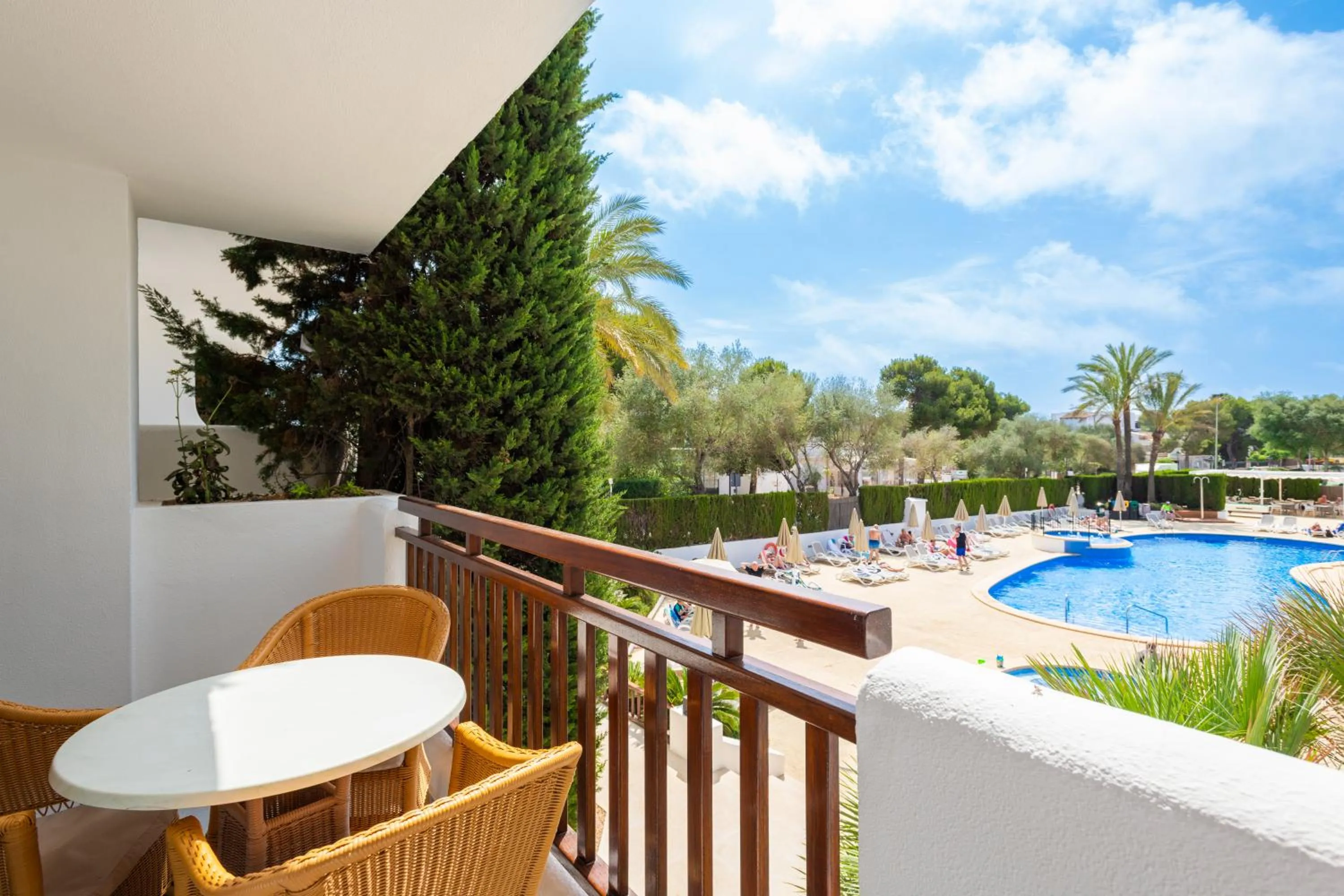 Balcony/Terrace in Inturotel Esmeralda Garden