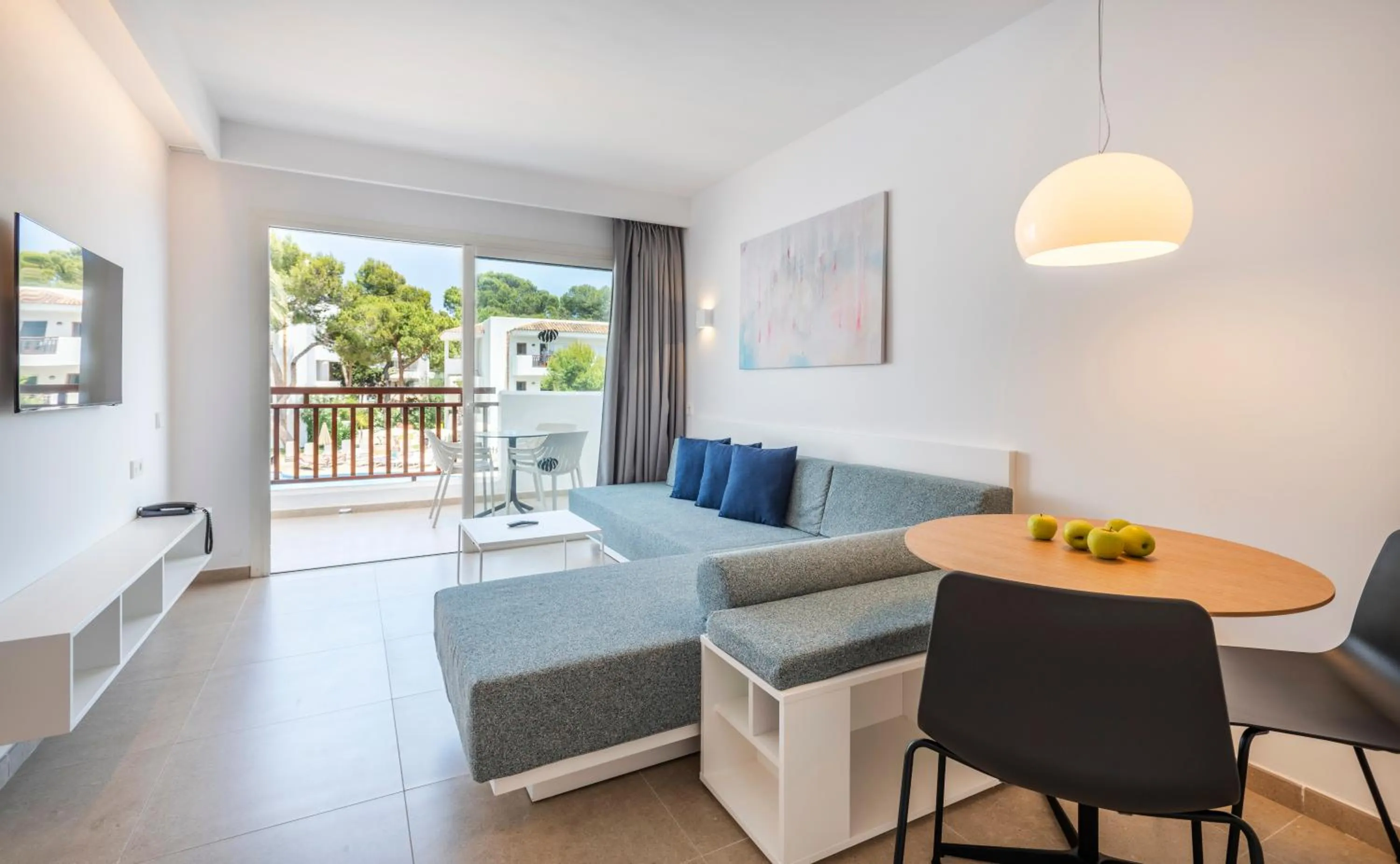 Living room in Inturotel Cala Azul