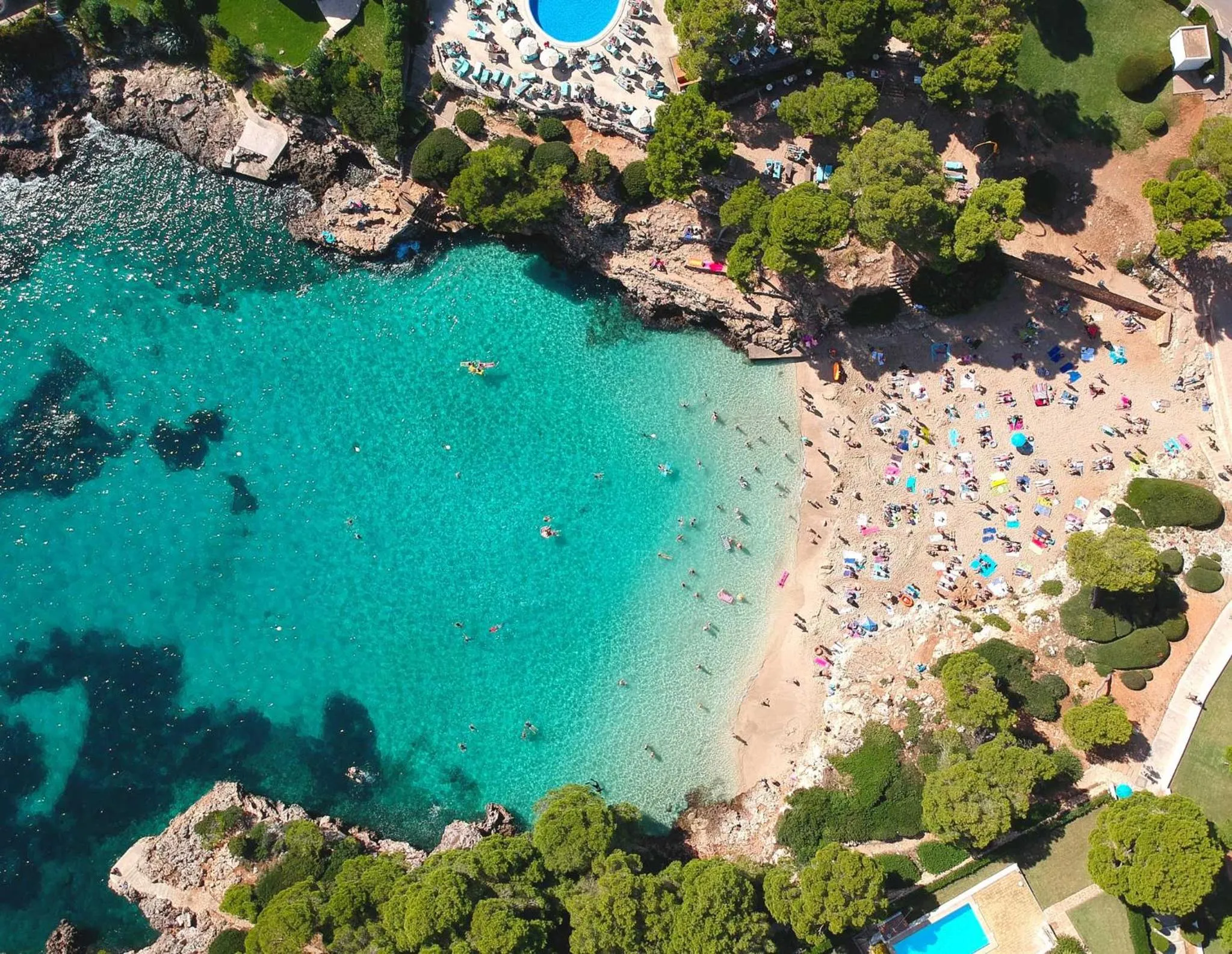 Bird's eye view in Inturotel Azul Garden