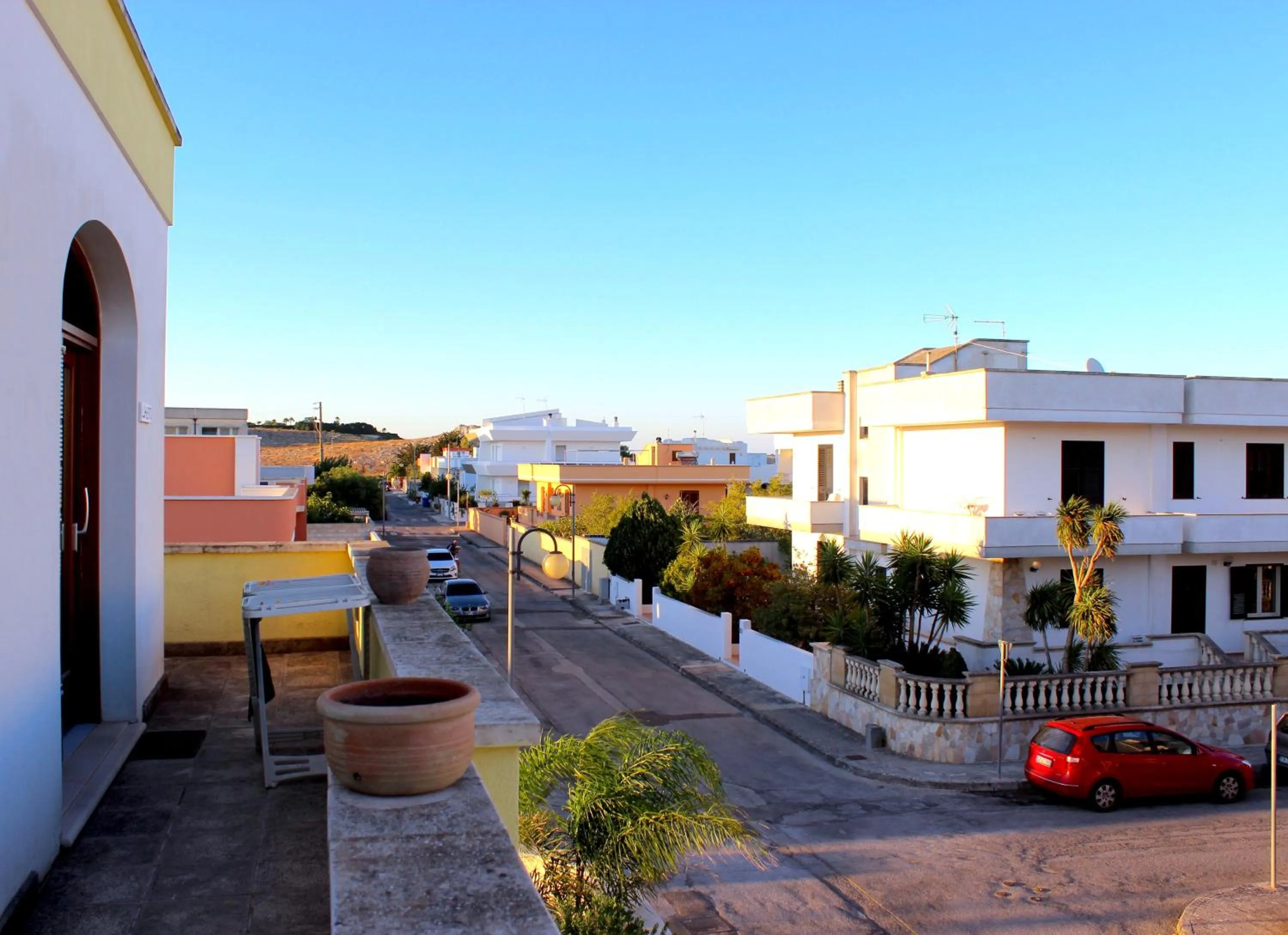 Bird's eye view in B&B Barone