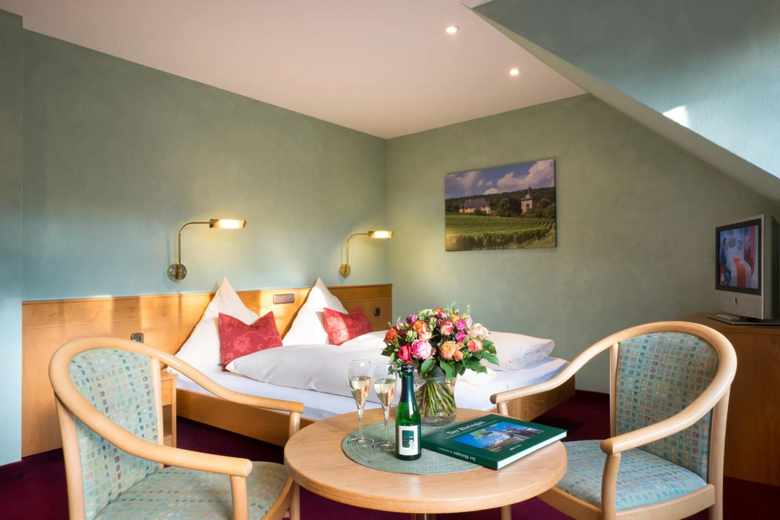 Double Room - single occupancy in Weinhotel OFFENSTEIN ERBEN