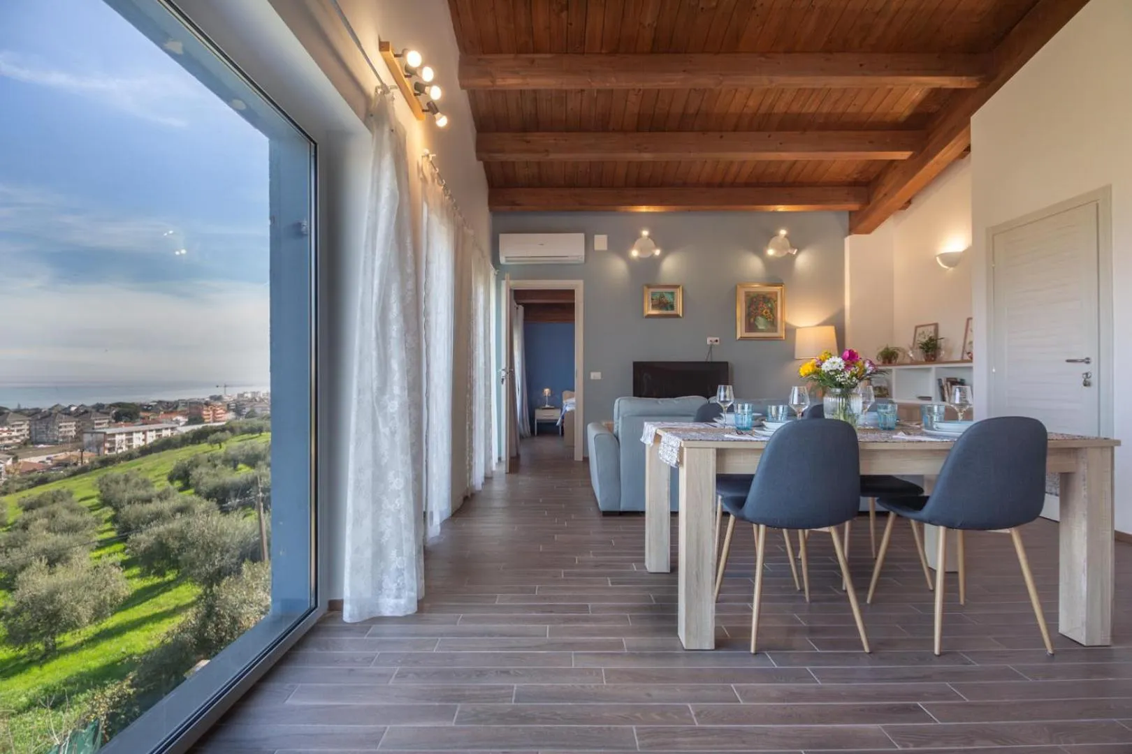 Living room in B&B Villamarea