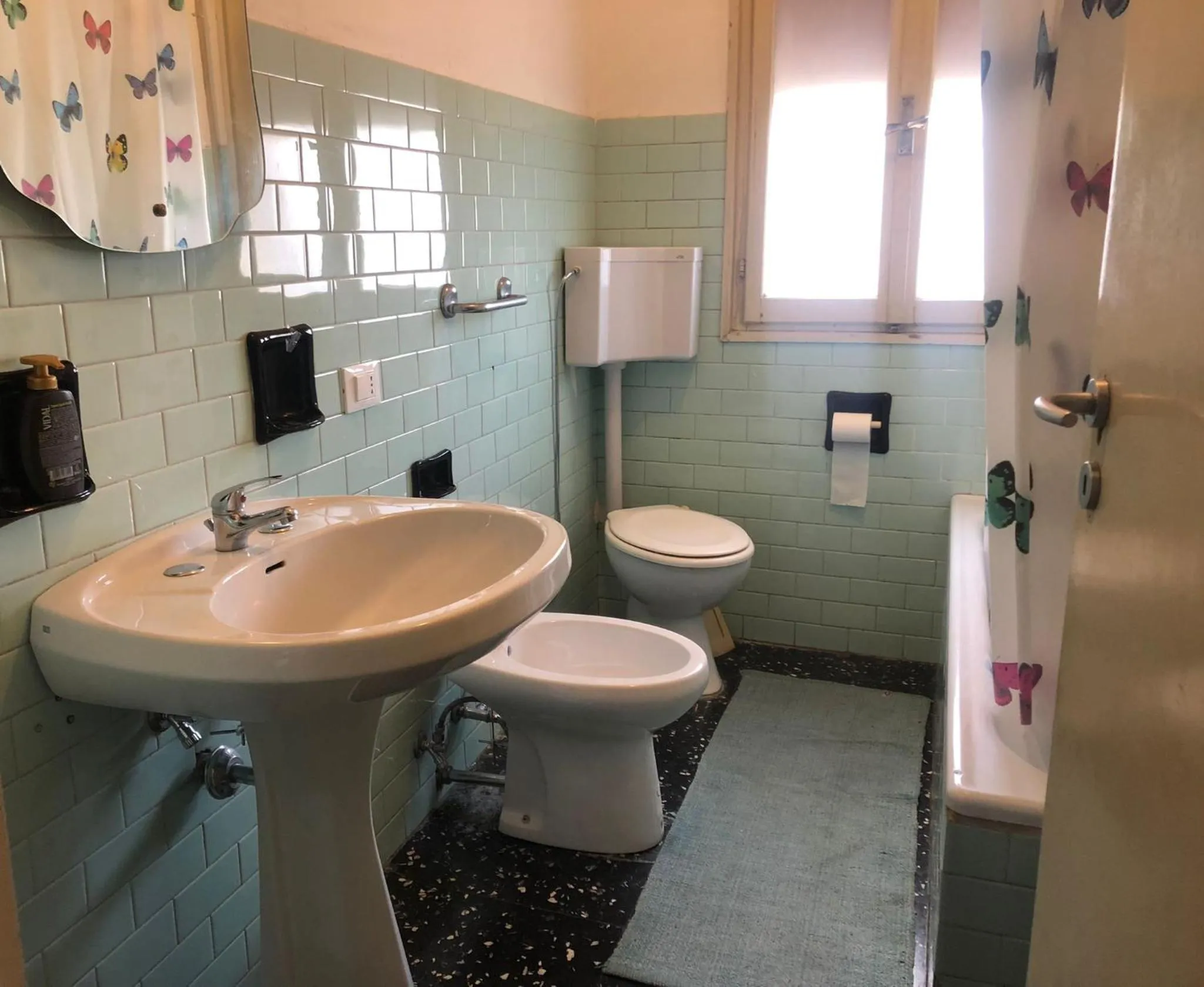 Toilet in Venice Treviso Airport Bed