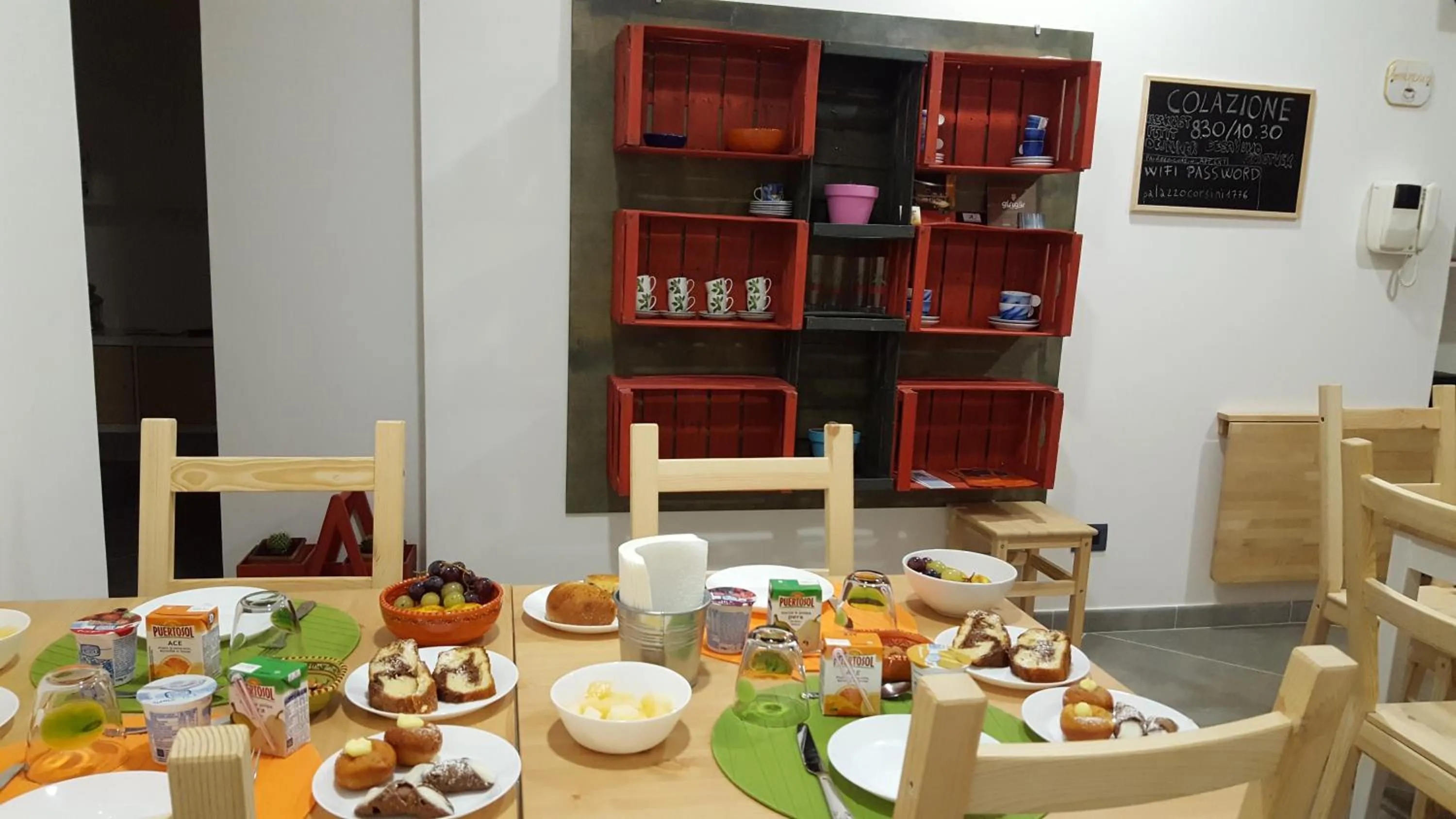 Communal kitchen in Hello World