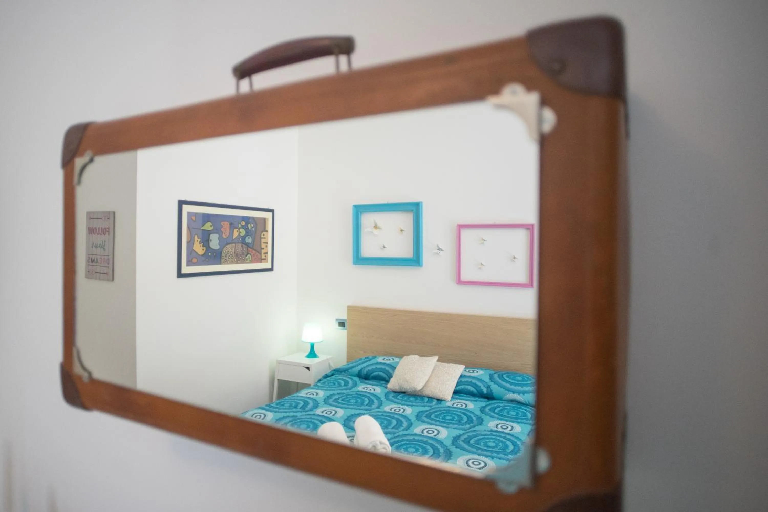 Decorative detail, Bed in Hello World