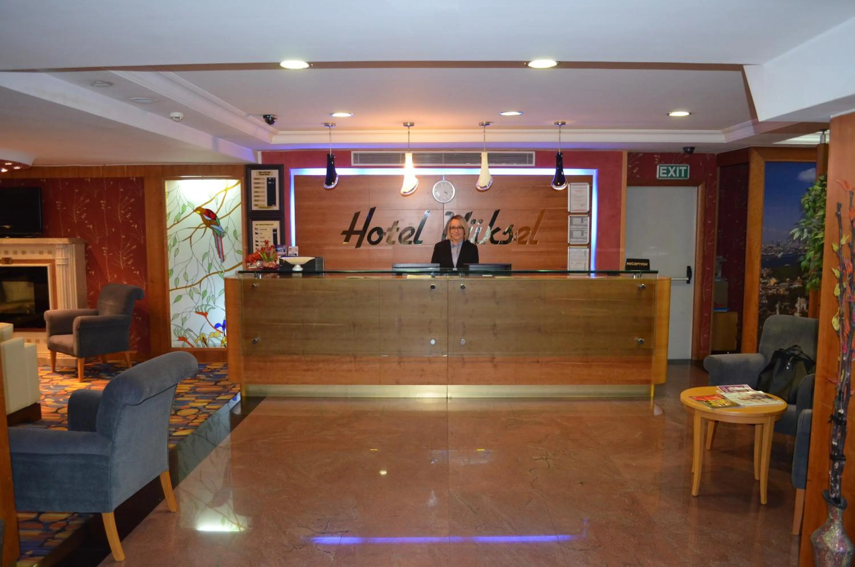 Facade/entrance in Yuksel Hotel