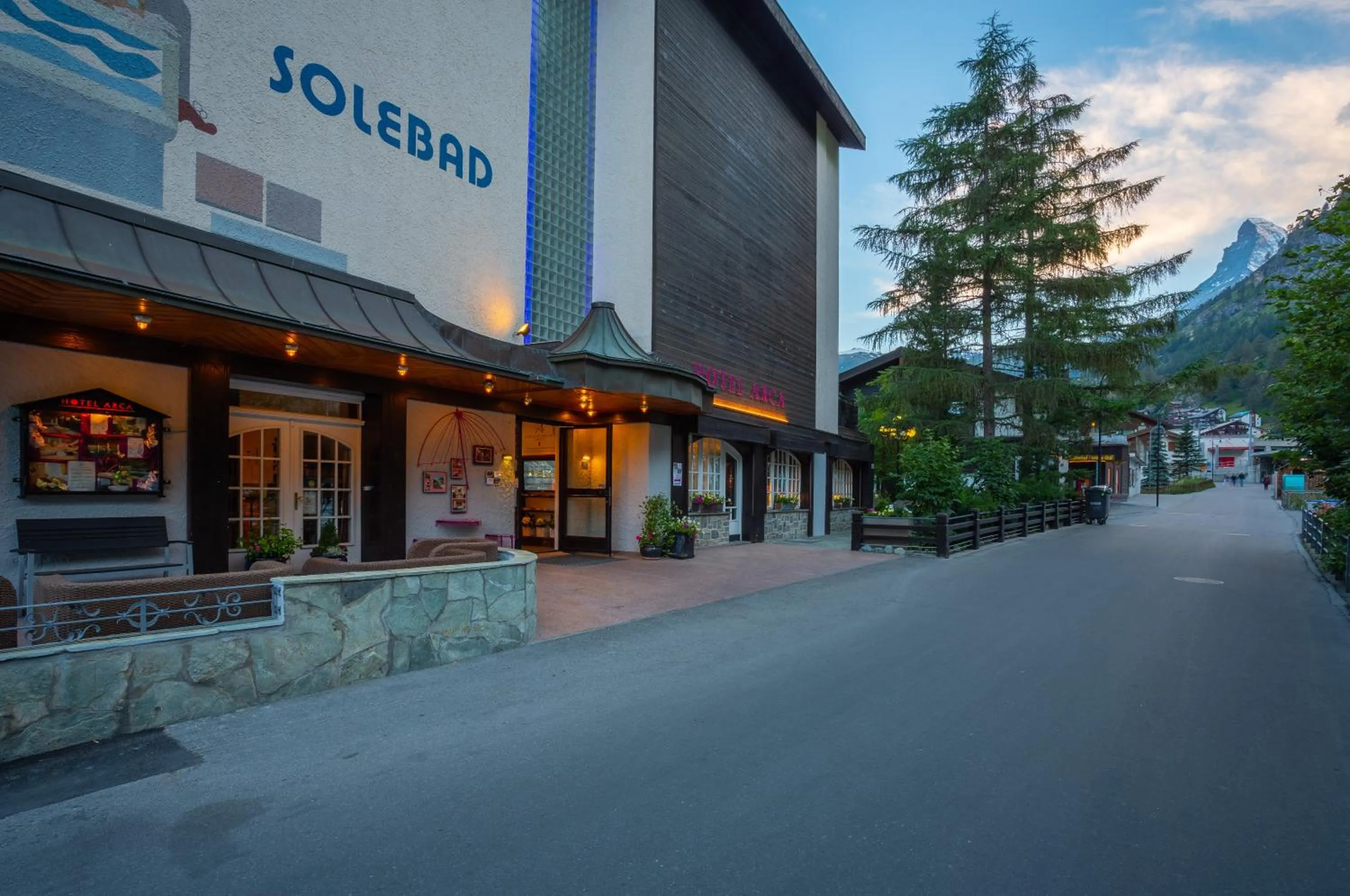 Property building in Arca Aparthotel & Spa