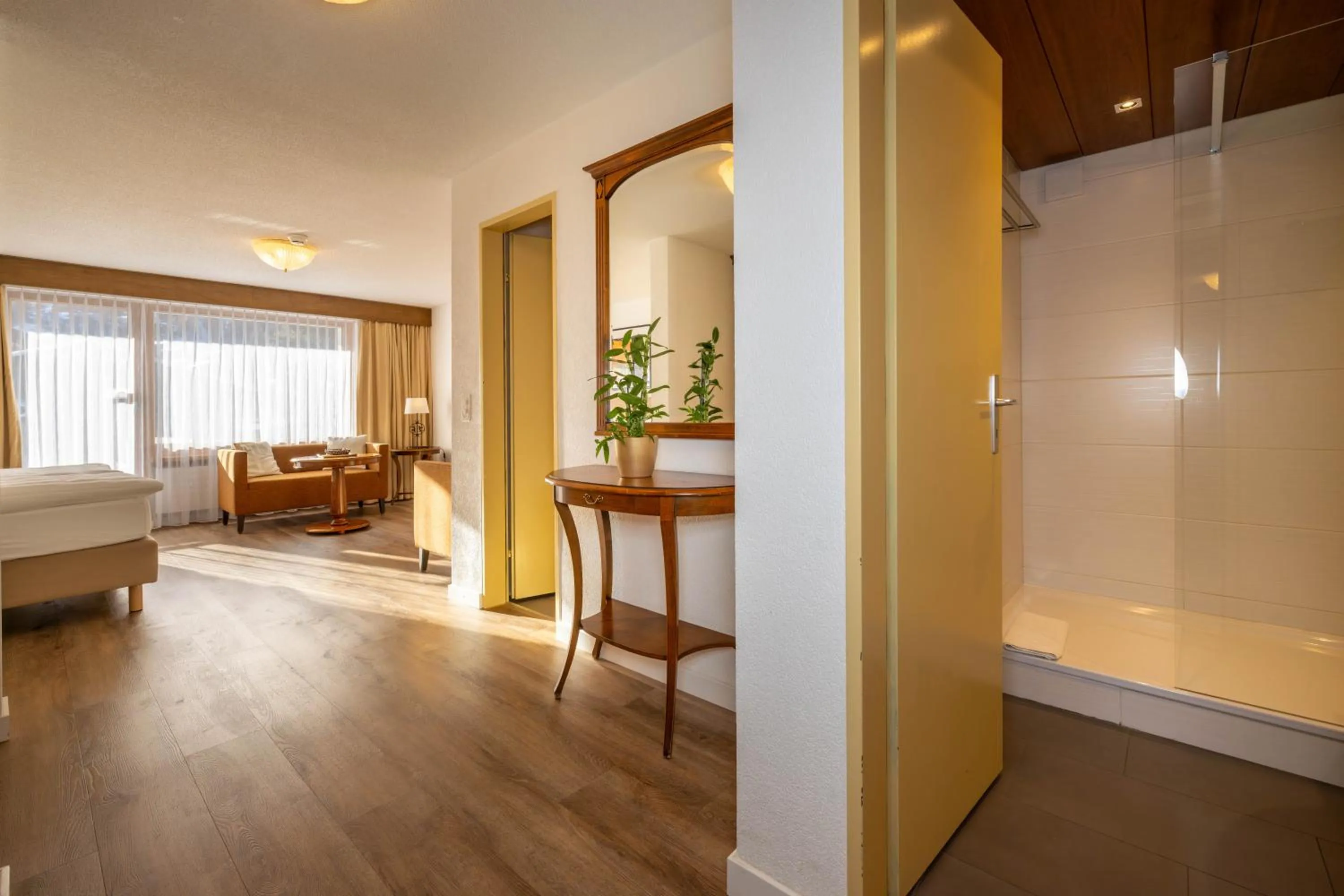 Living room, Bed in Arca Aparthotel & Spa