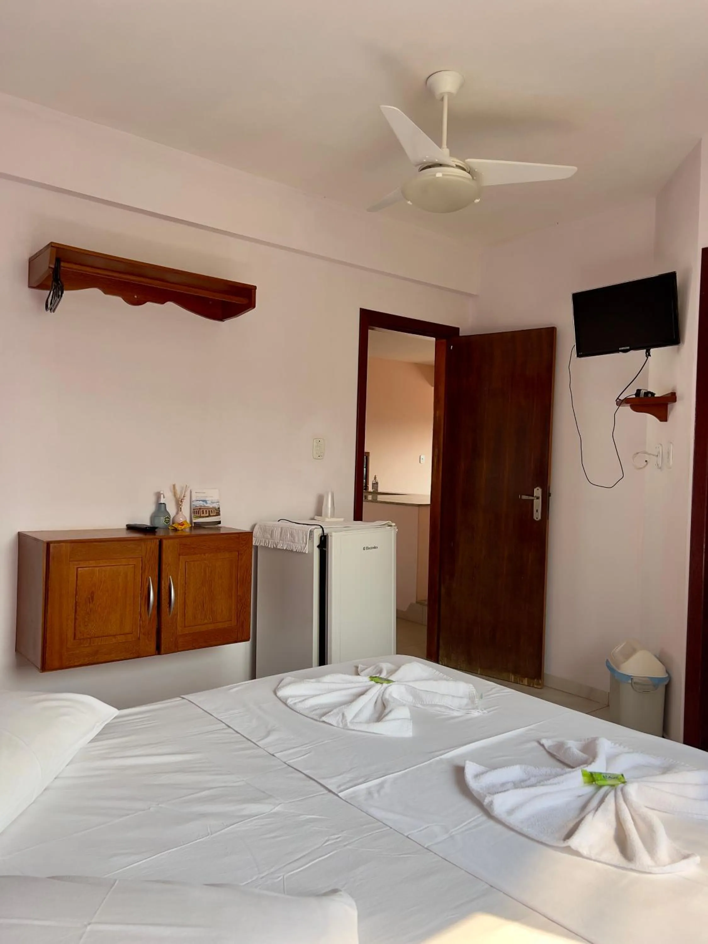 Bed in Pousada dos Contos de Carrancas