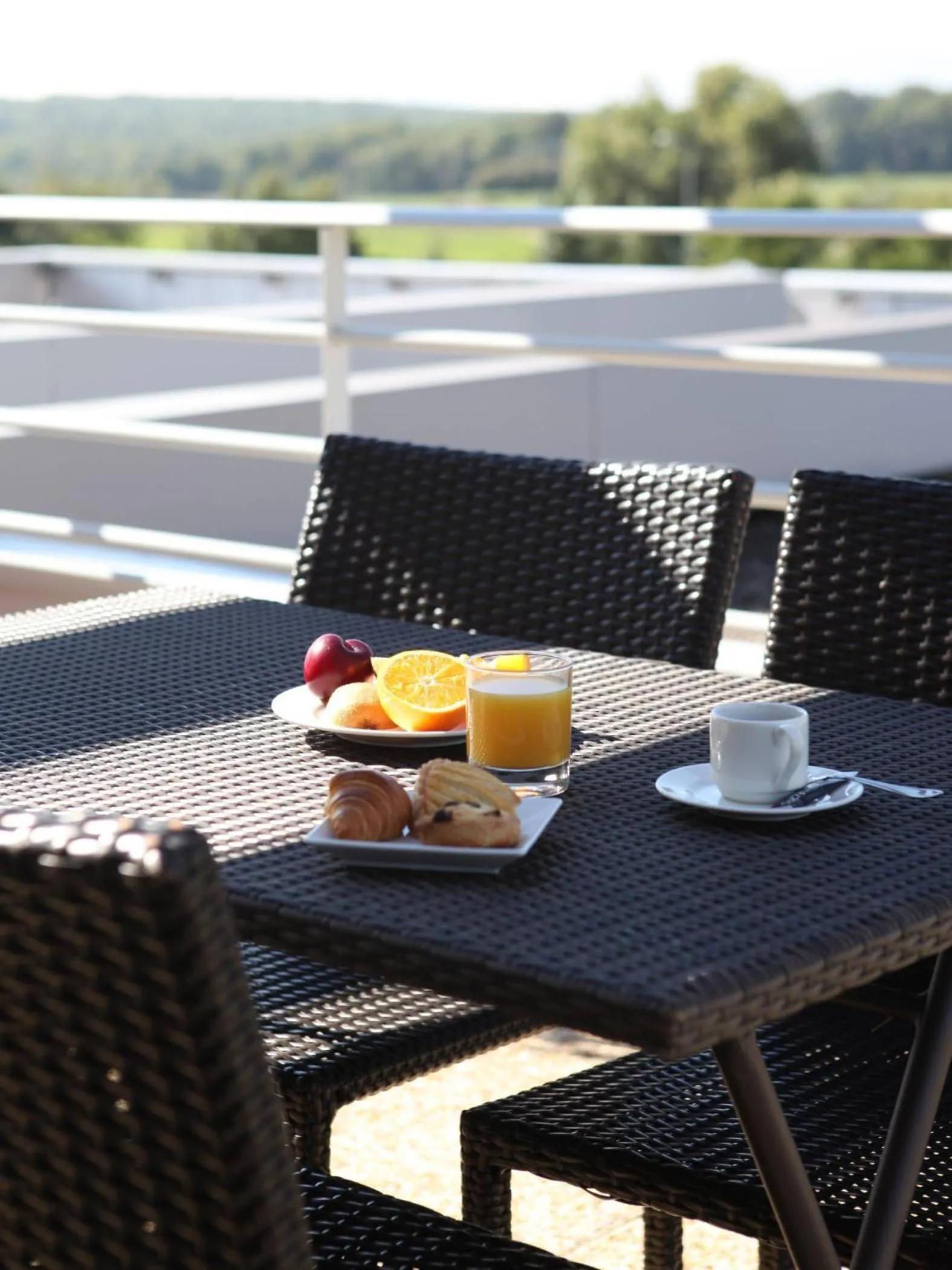 Patio in Best Western Park Hotel Geneve-Thoiry