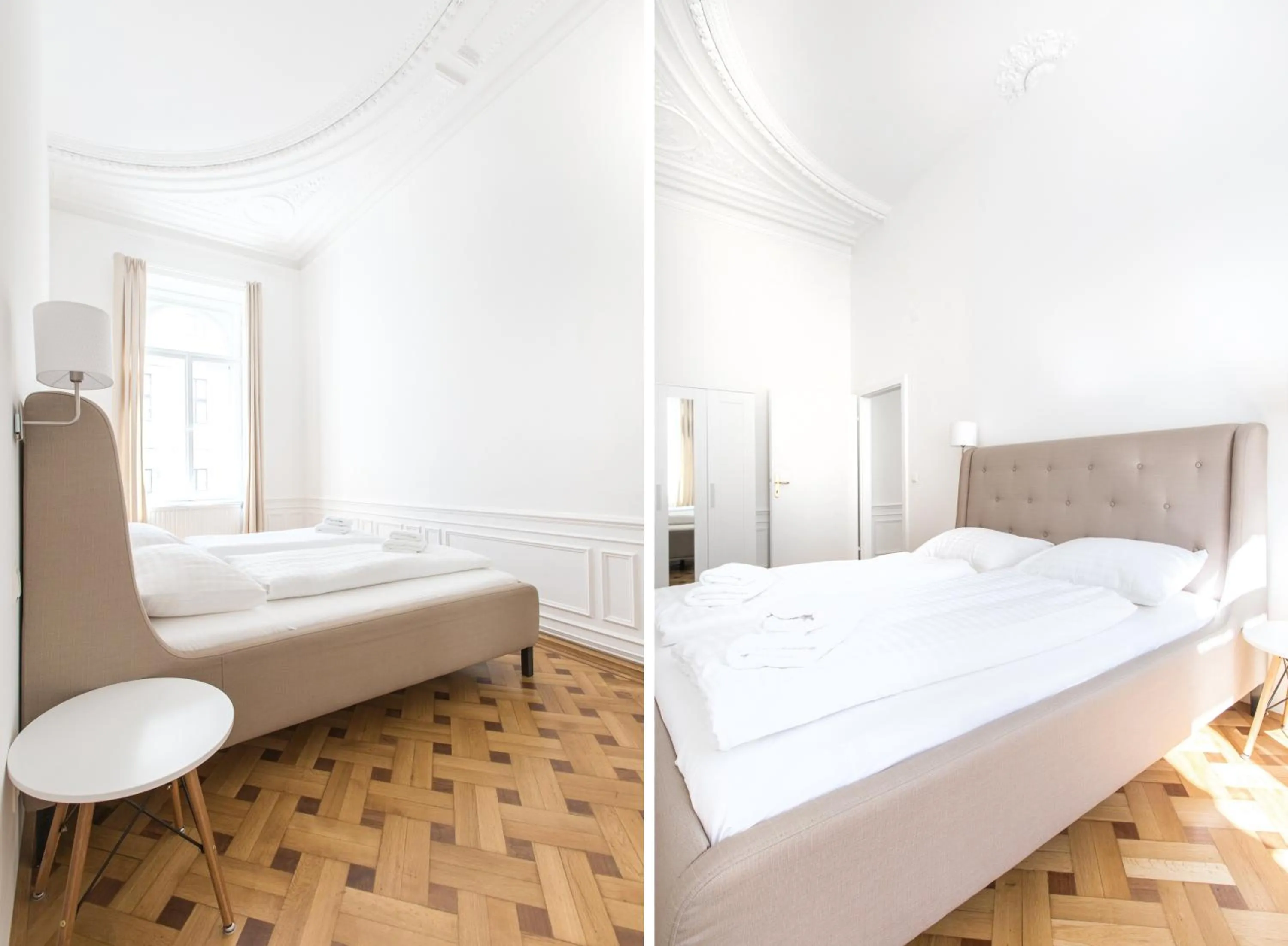 Bedroom, Bed in HeyMi Apartments in City Center