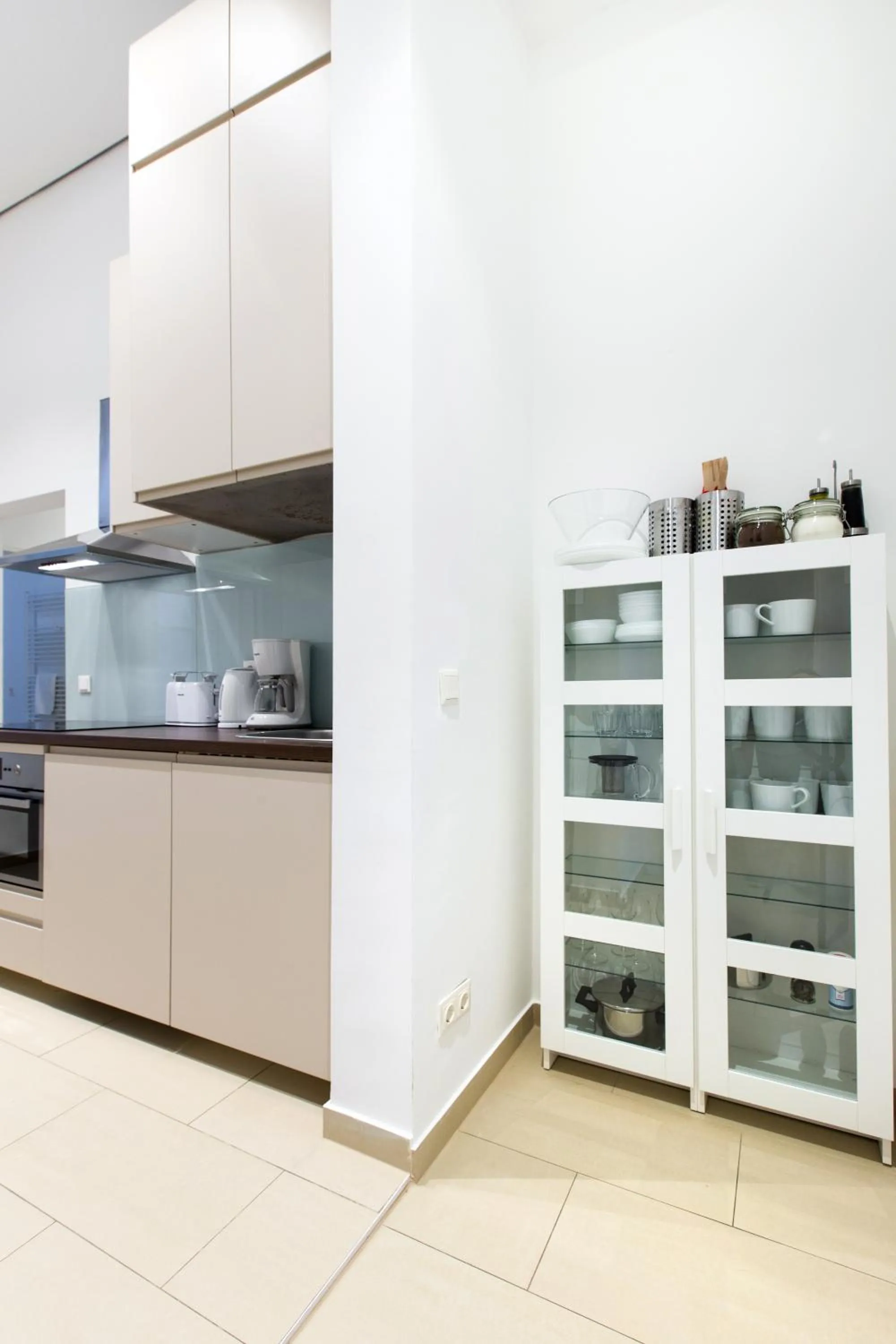 Kitchen or kitchenette in HeyMi Apartments in City Center