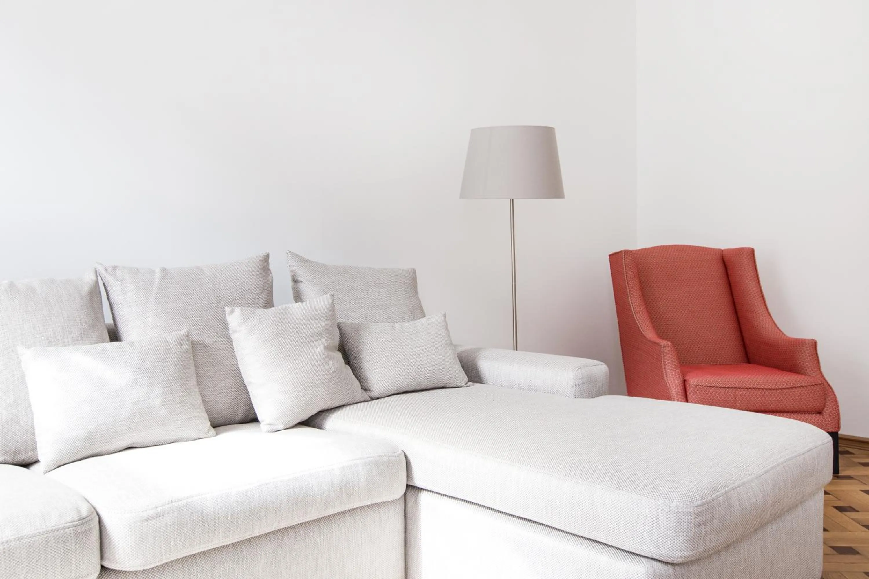 Living room in HeyMi Apartments in City Center