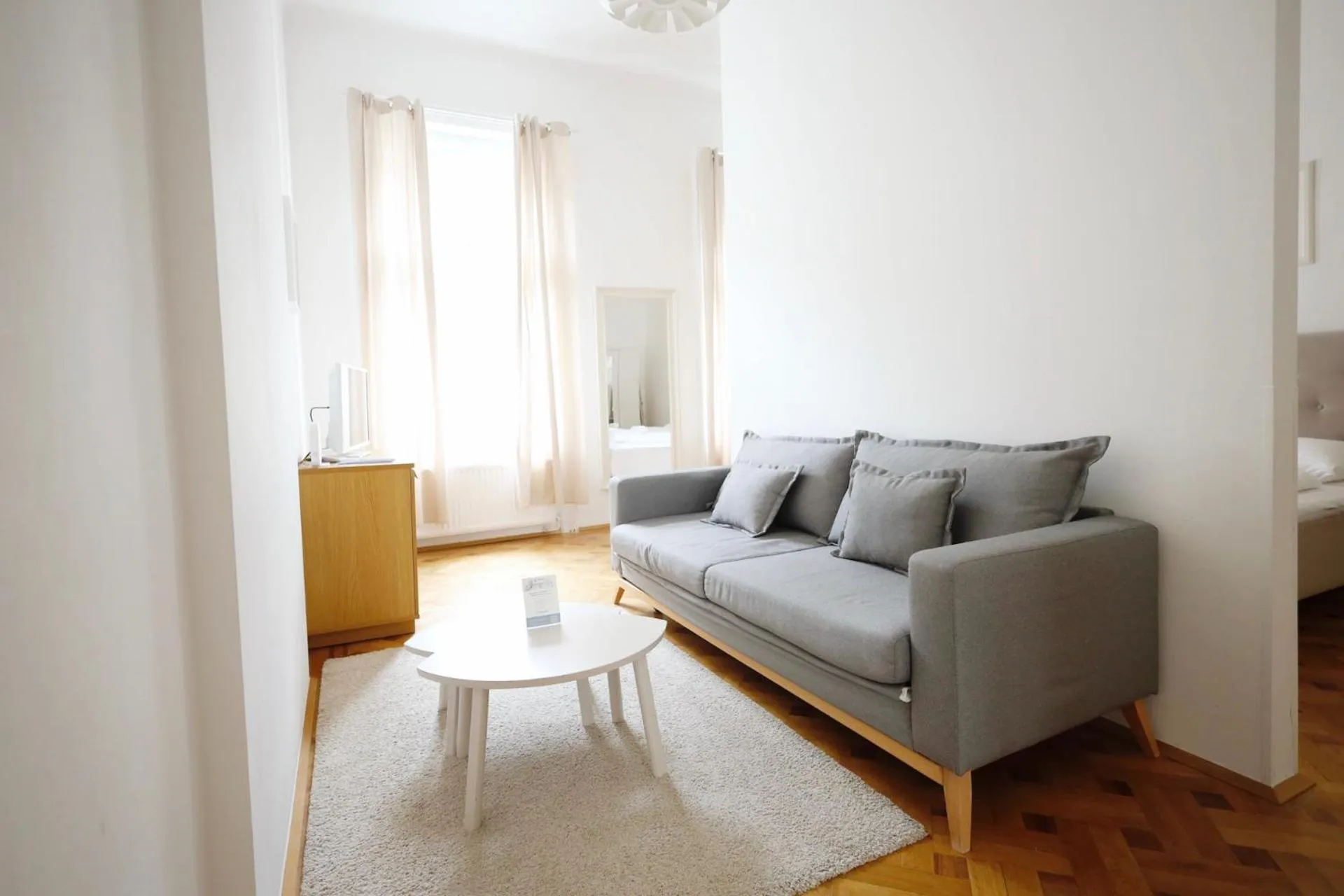 Living room in HeyMi Apartments in City Center