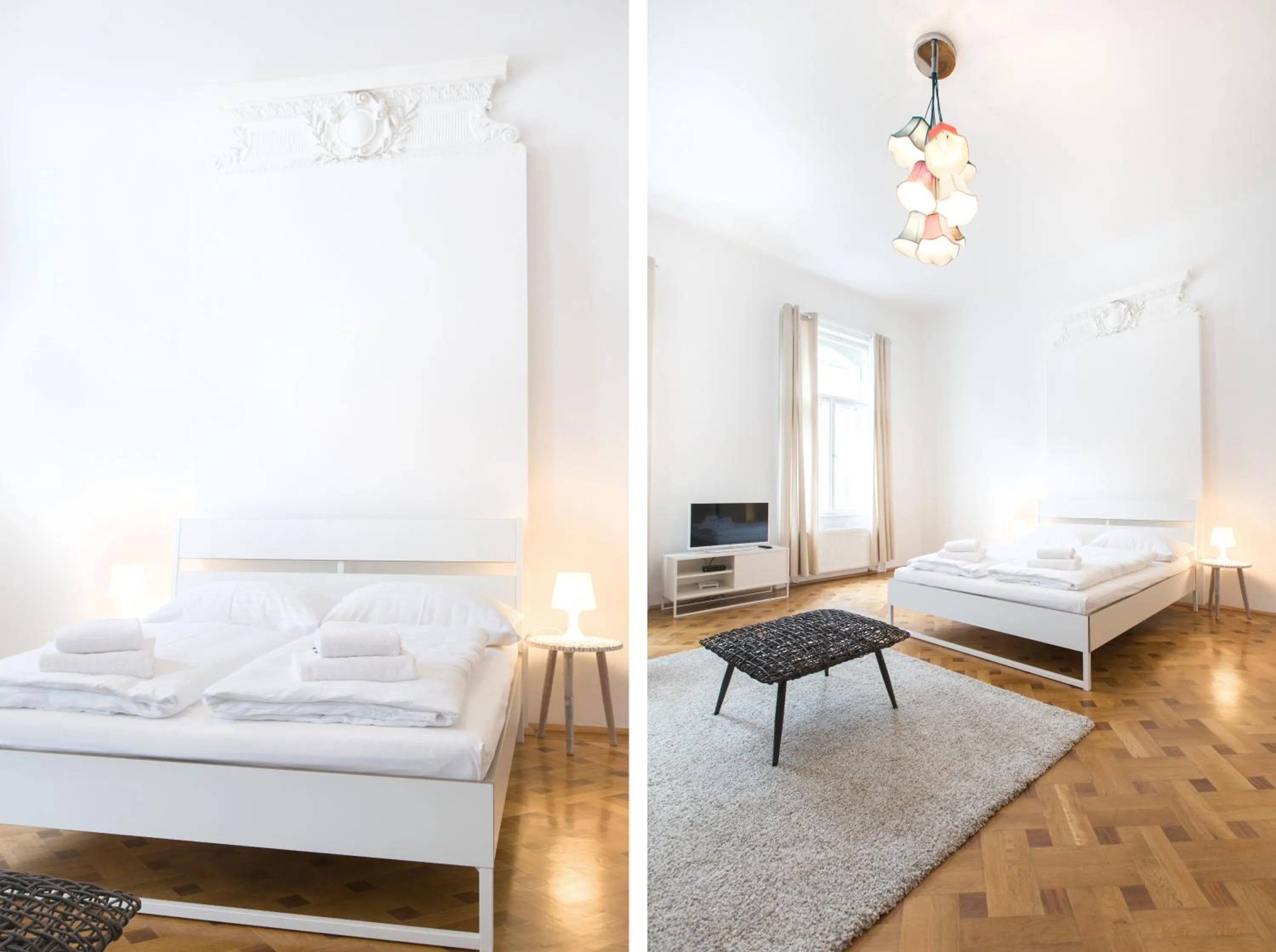 Photo of the whole room, Bed in HeyMi Apartments in City Center